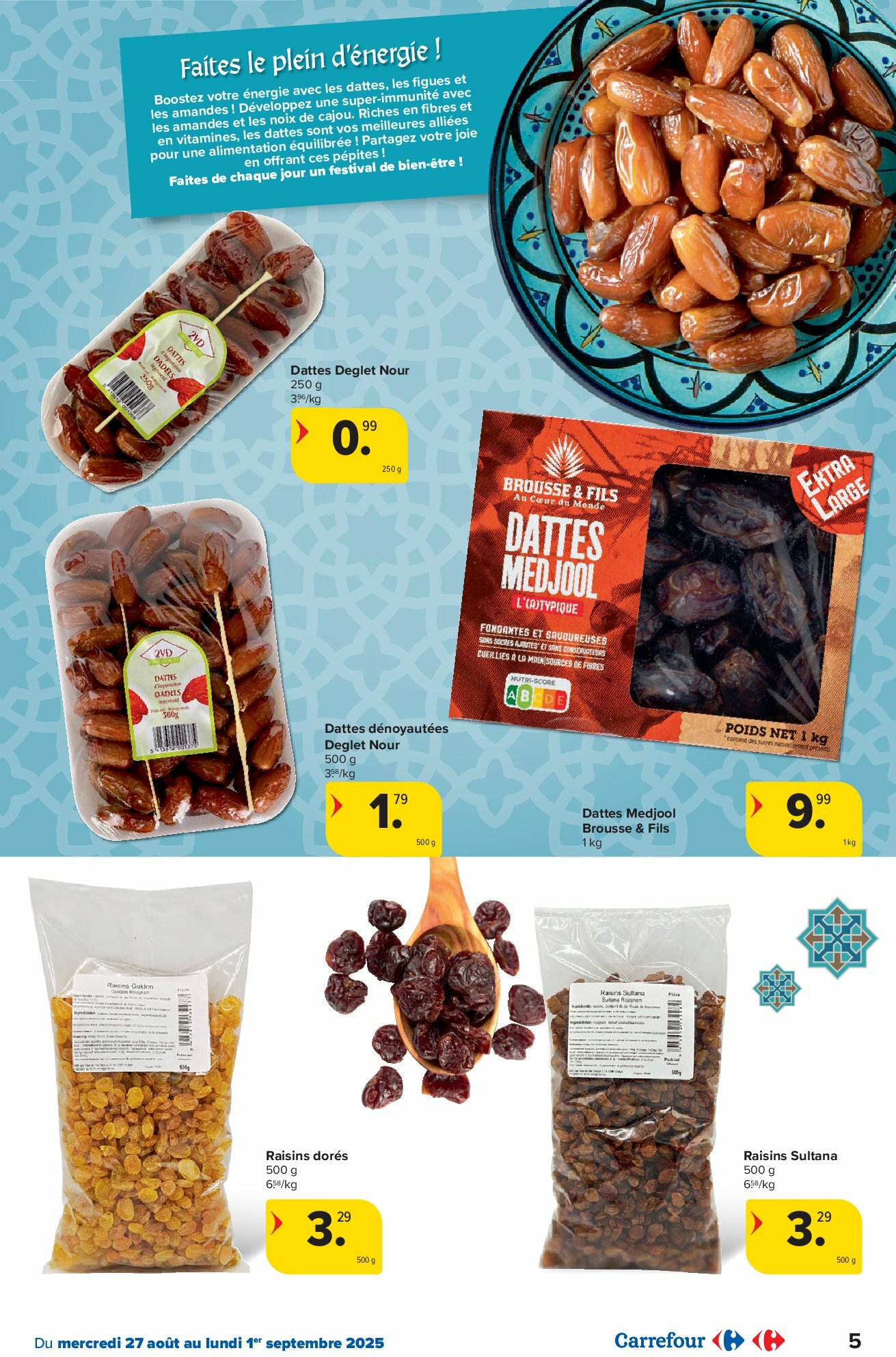 carrefour - Carrefour - Spécial Halal folder geldig vanaf 27/08 - 08/09 - page: 5