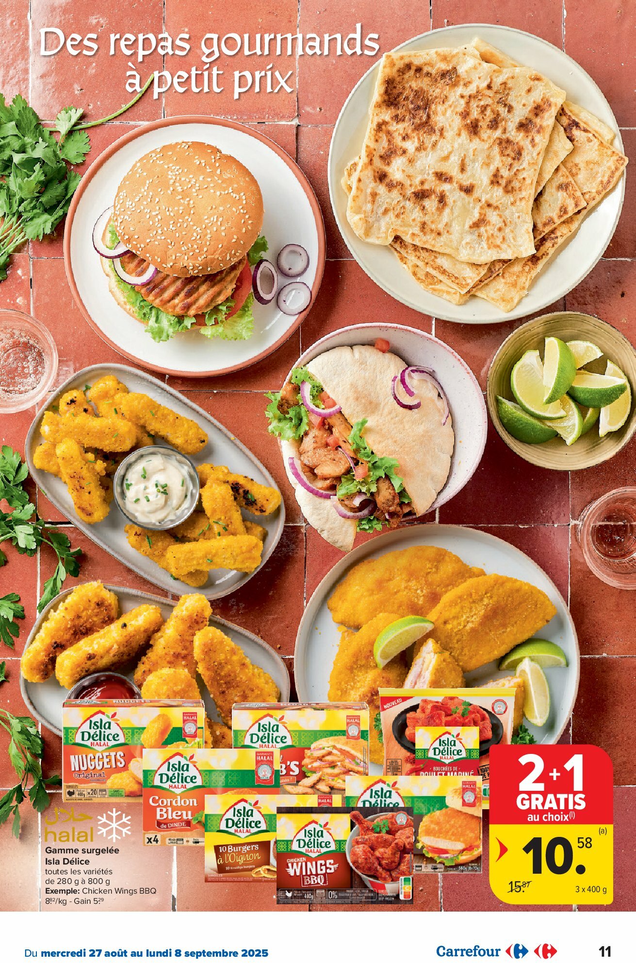 carrefour - Carrefour - Spécial Halal folder geldig vanaf 27/08 - 08/09 - page: 11