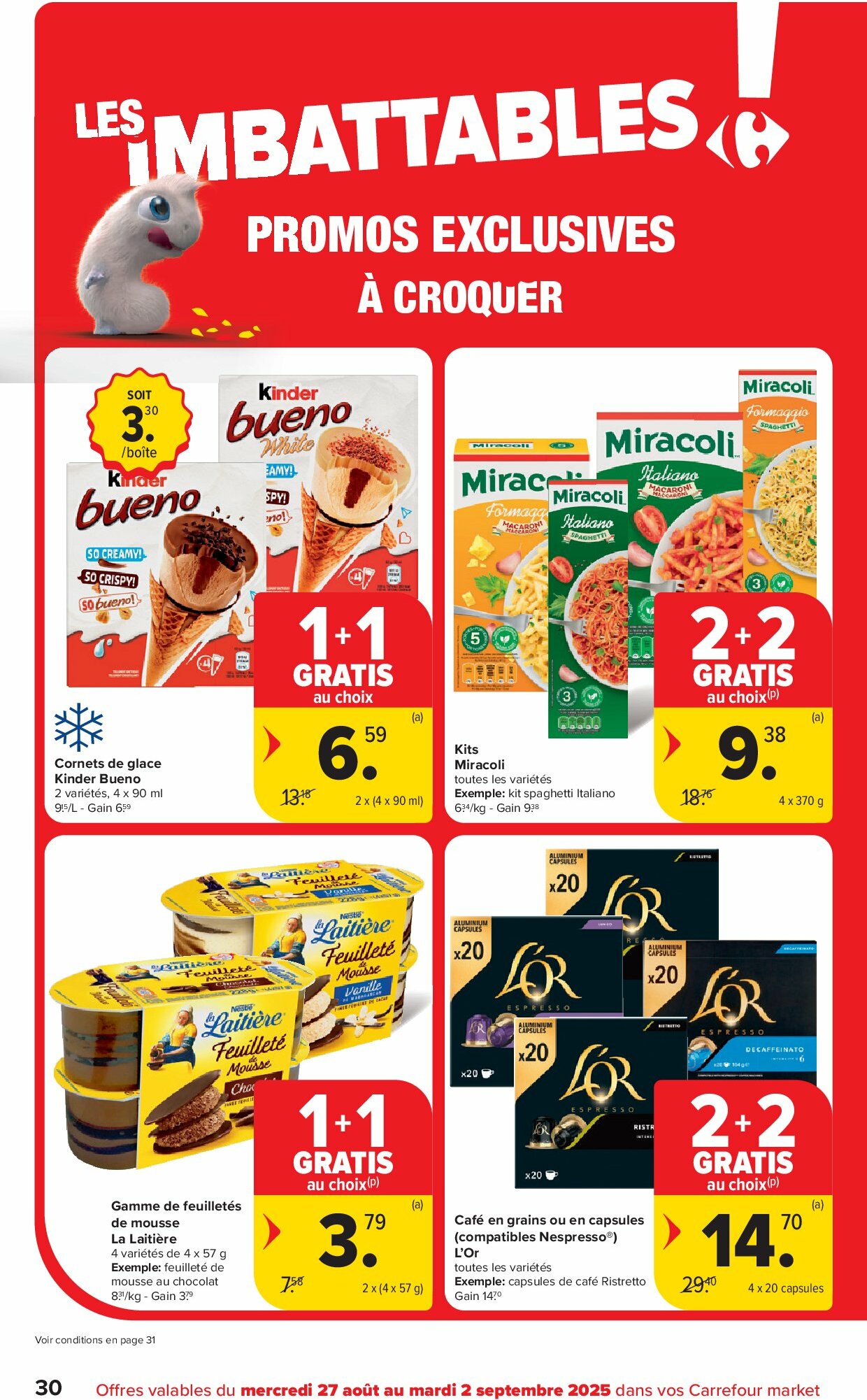 carrefour - Carrefour Market folder geldig vanaf 27/08 - 09/09 - page: 30