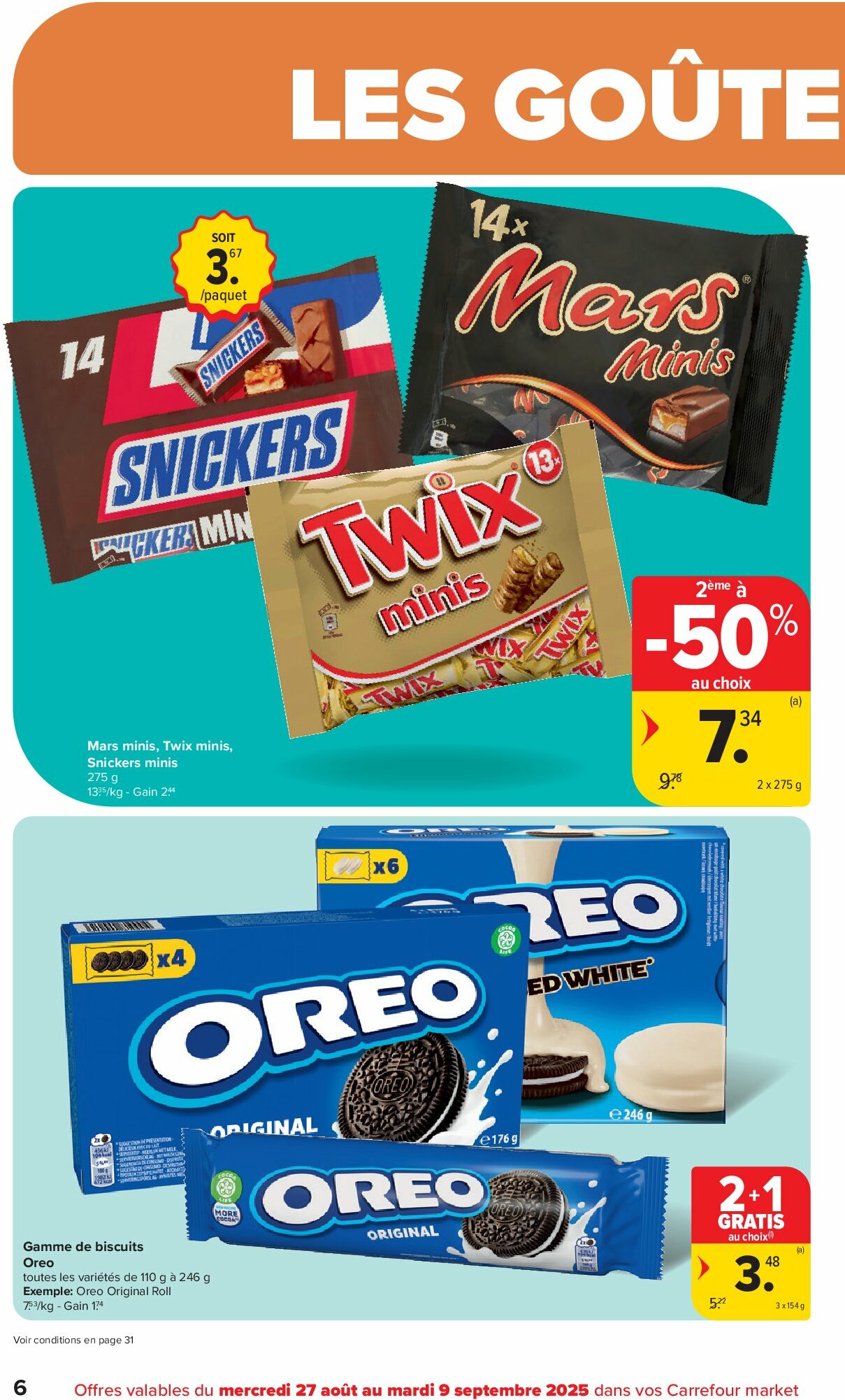 carrefour - Carrefour Market folder geldig vanaf 27/08 - 09/09 - page: 6