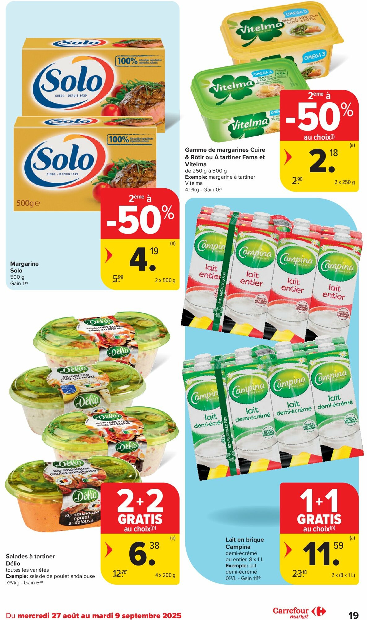 carrefour - Carrefour Market folder geldig vanaf 27/08 - 09/09 - page: 19