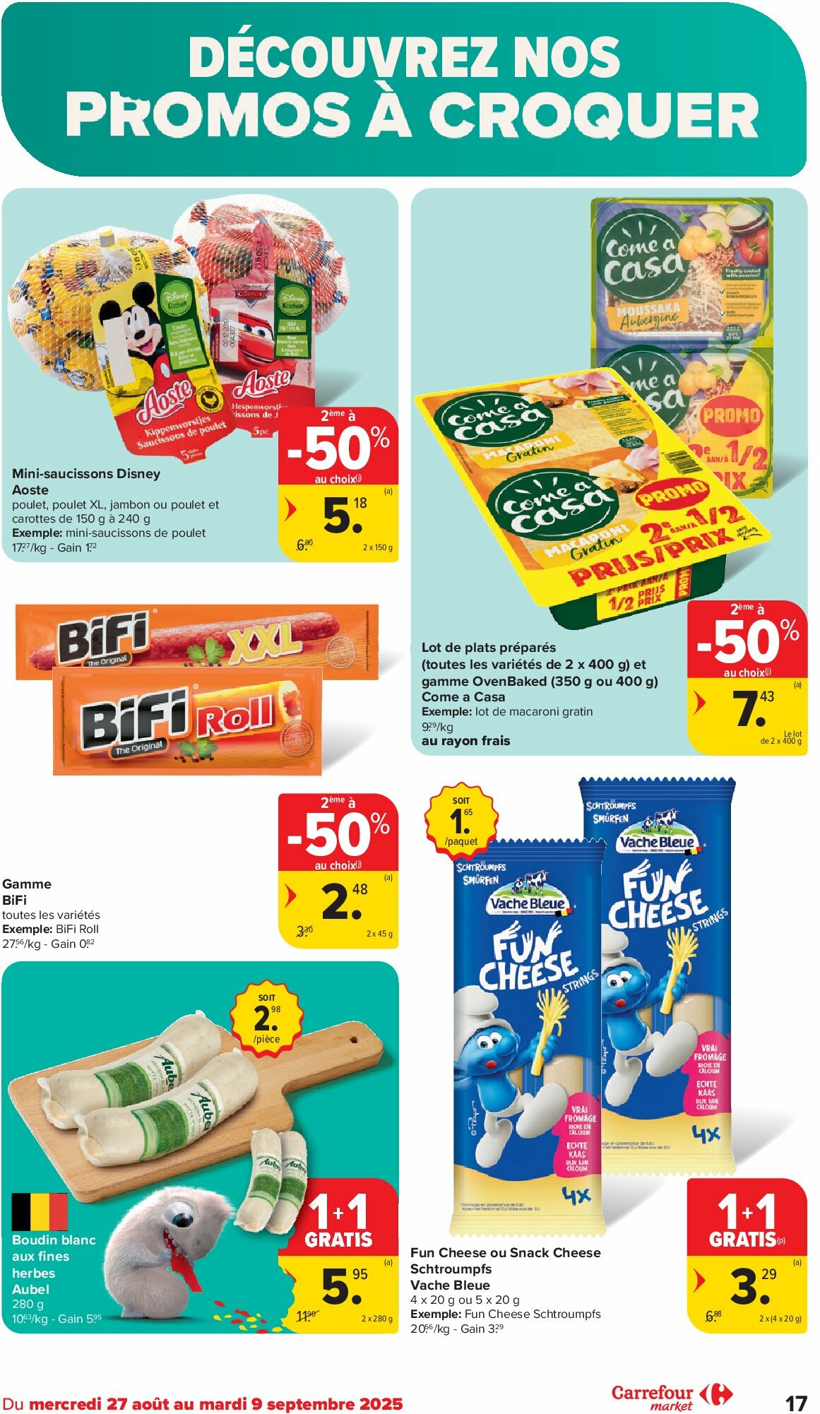 carrefour - Carrefour Market folder geldig vanaf 27/08 - 09/09 - page: 17