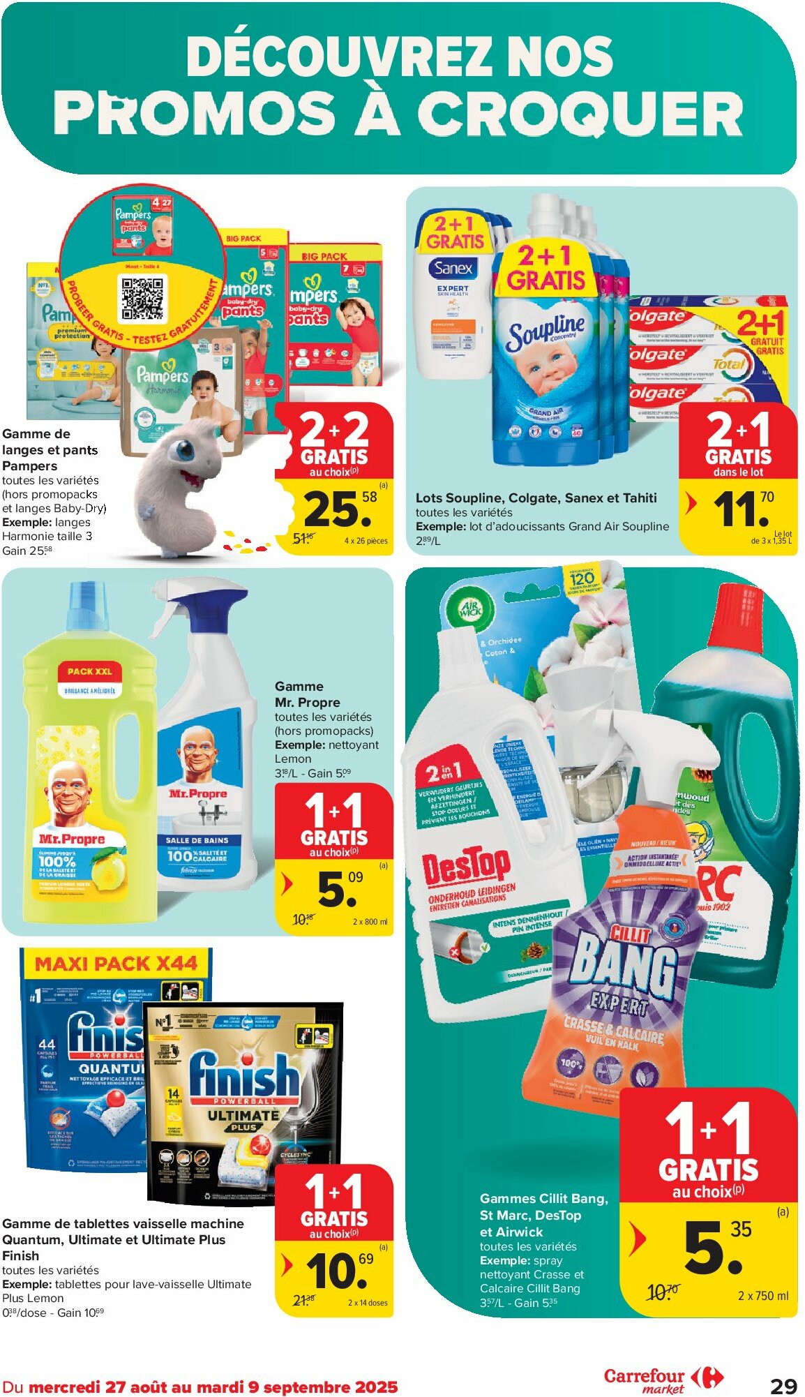 carrefour - Carrefour Market folder geldig vanaf 27/08 - 09/09 - page: 29