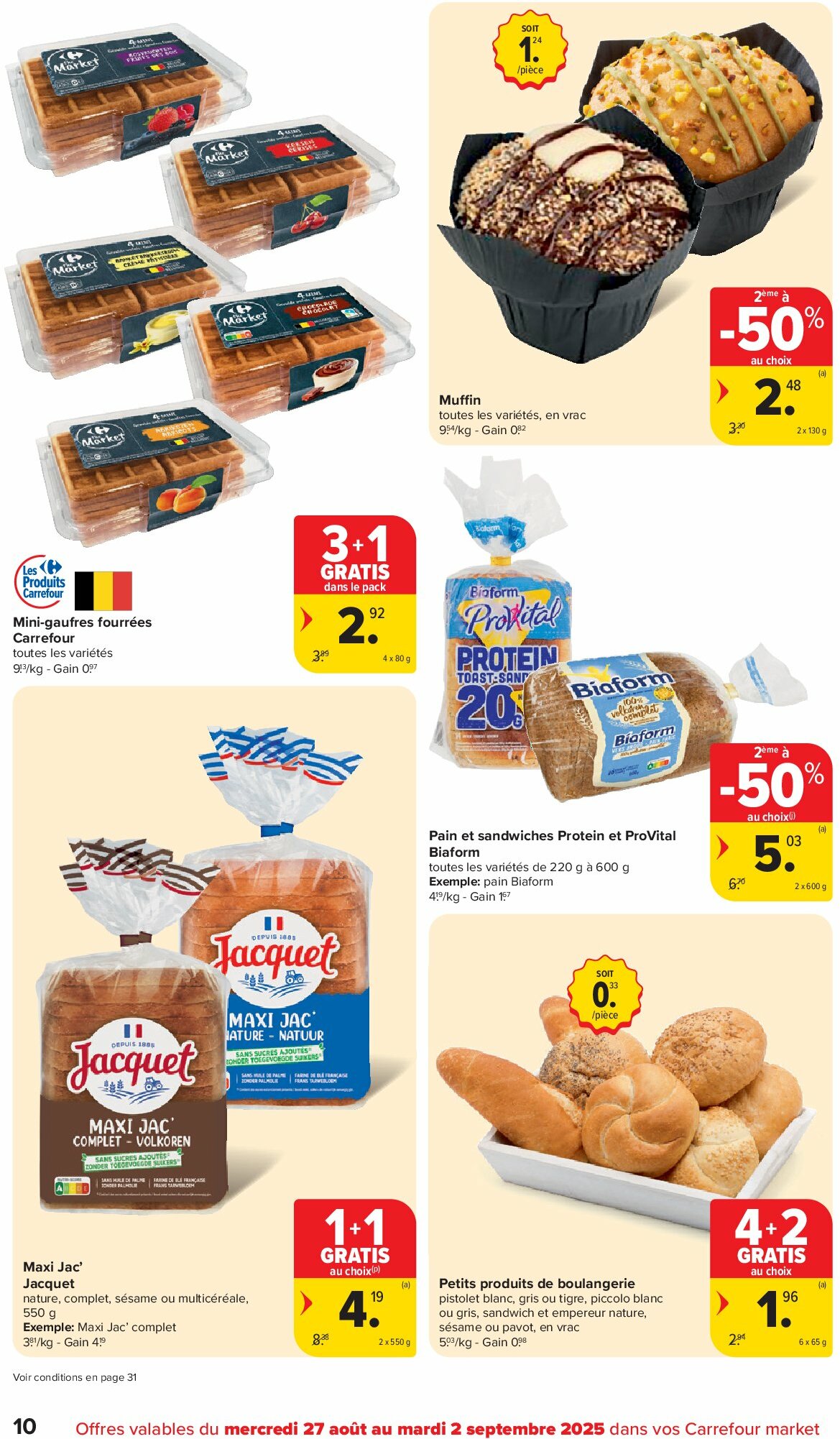 carrefour - Carrefour Market folder geldig vanaf 27/08 - 09/09 - page: 10