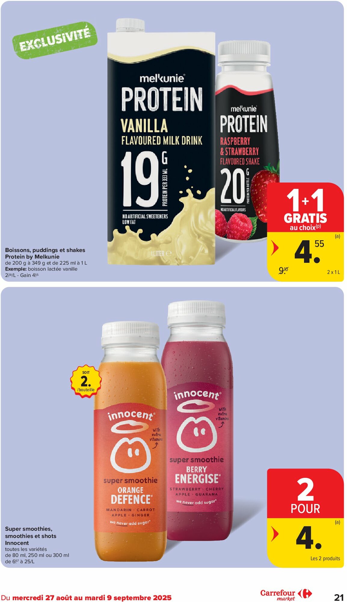 carrefour - Carrefour Market folder geldig vanaf 27/08 - 09/09 - page: 21
