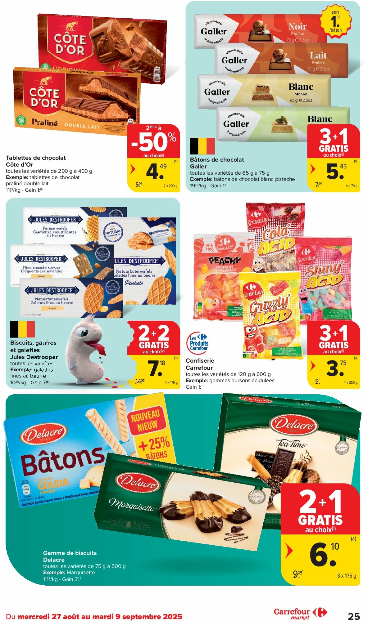 carrefour - Carrefour Market folder geldig vanaf 27/08 - 09/09 - page: 25