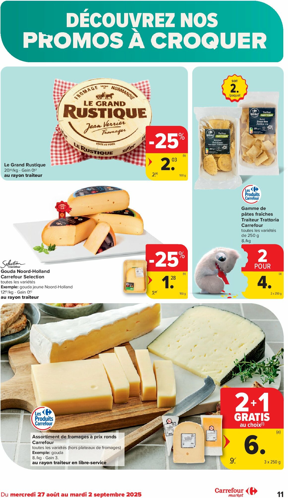 carrefour - Carrefour Market folder geldig vanaf 27/08 - 09/09 - page: 11