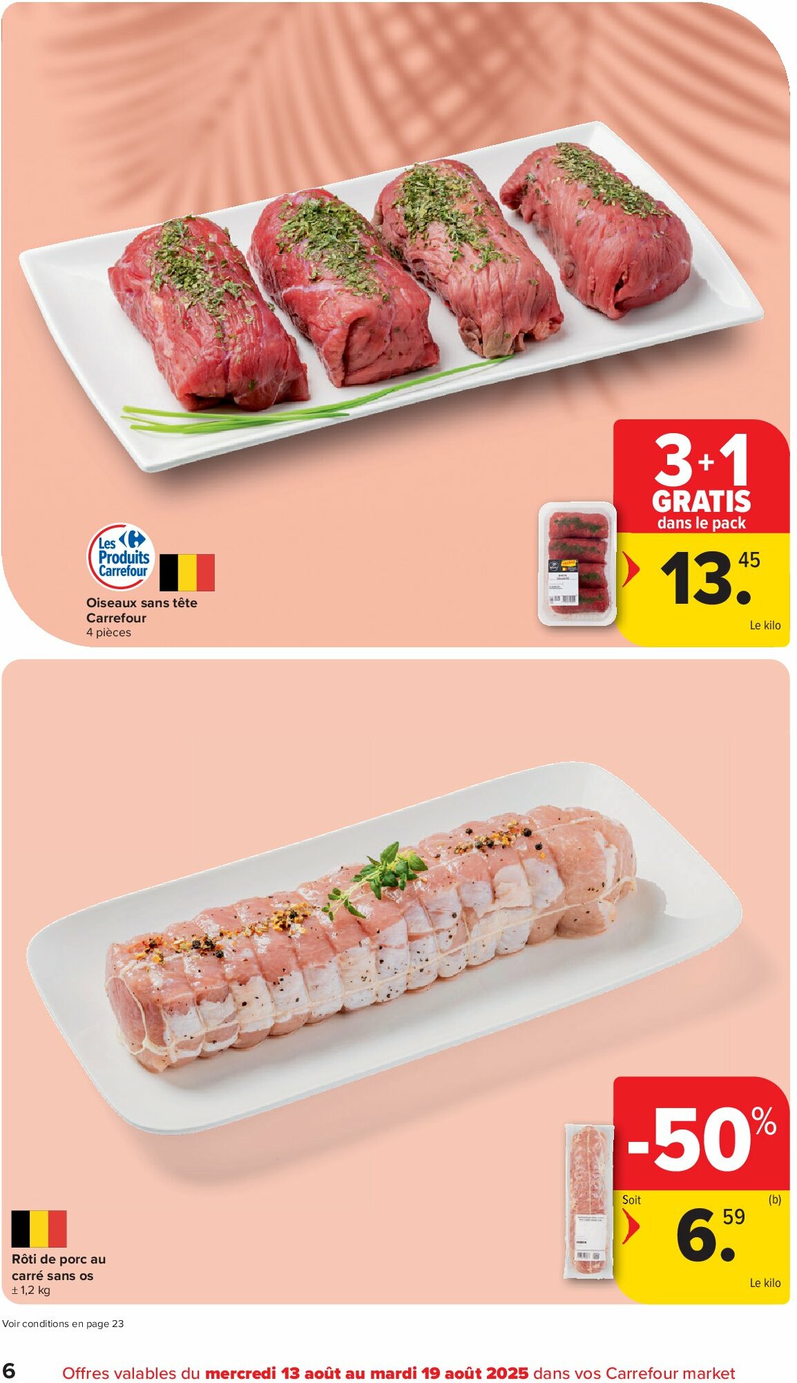 carrefour - Carrefour Market folder geldig vanaf 13/08 - 26/08 - page: 6