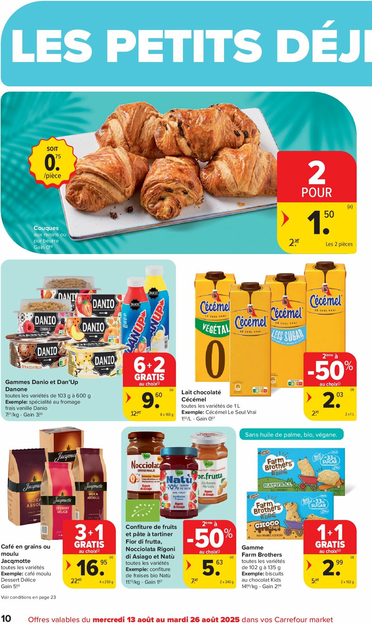 carrefour - Carrefour Market folder geldig vanaf 13/08 - 26/08 - page: 10