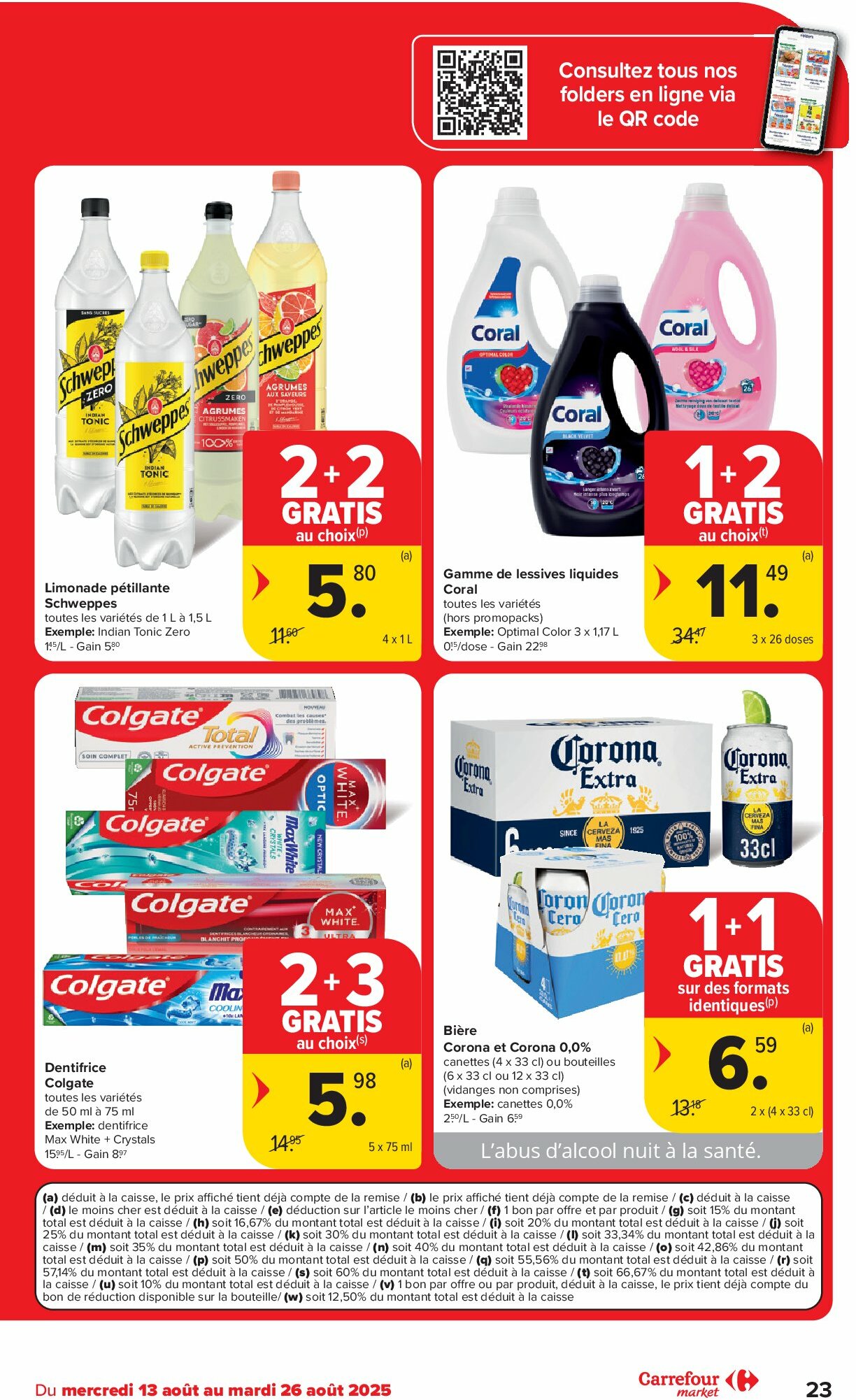 carrefour - Carrefour Market folder geldig vanaf 13/08 - 26/08 - page: 23