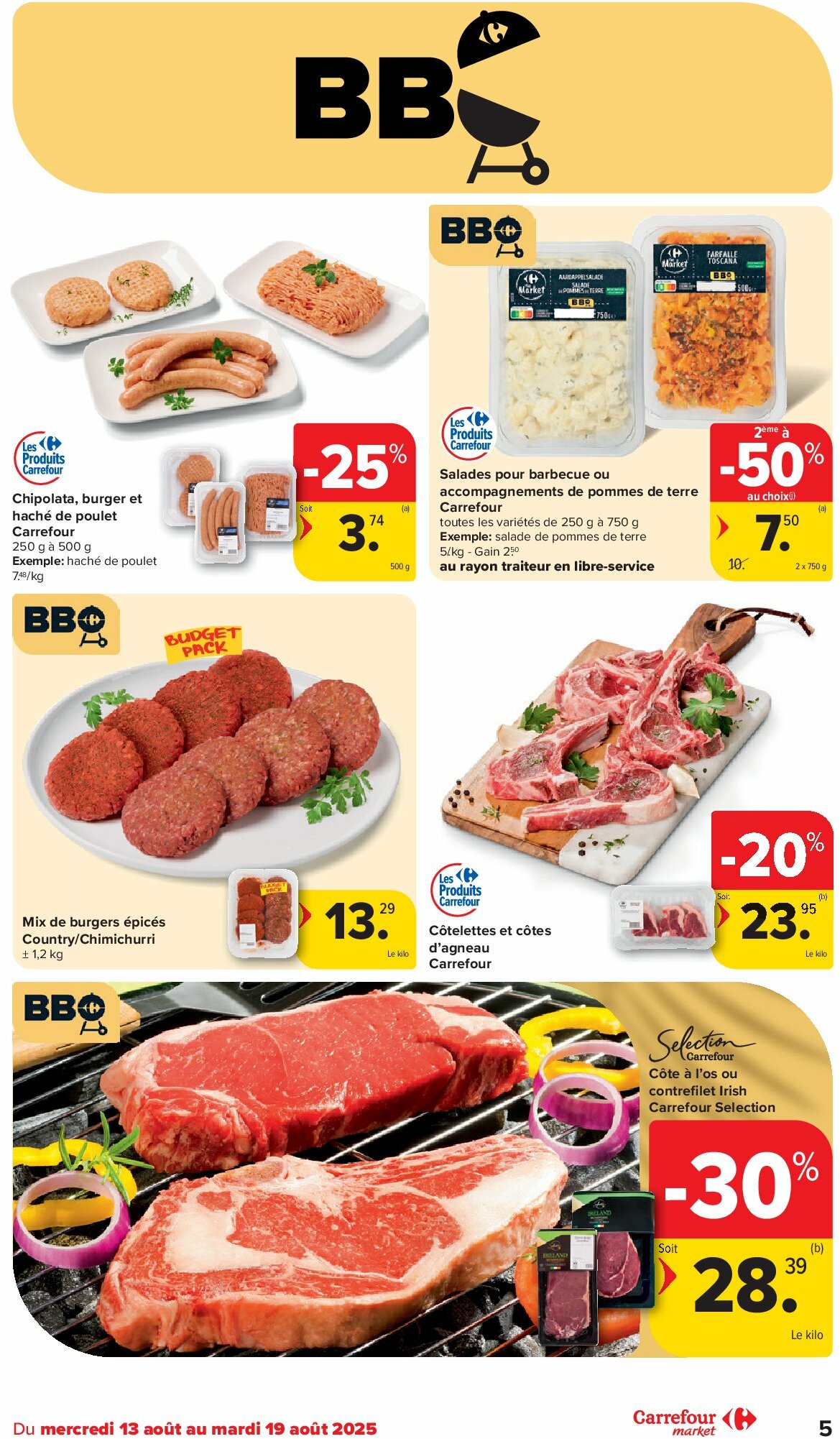 carrefour - Carrefour Market folder geldig vanaf 13/08 - 26/08 - page: 5