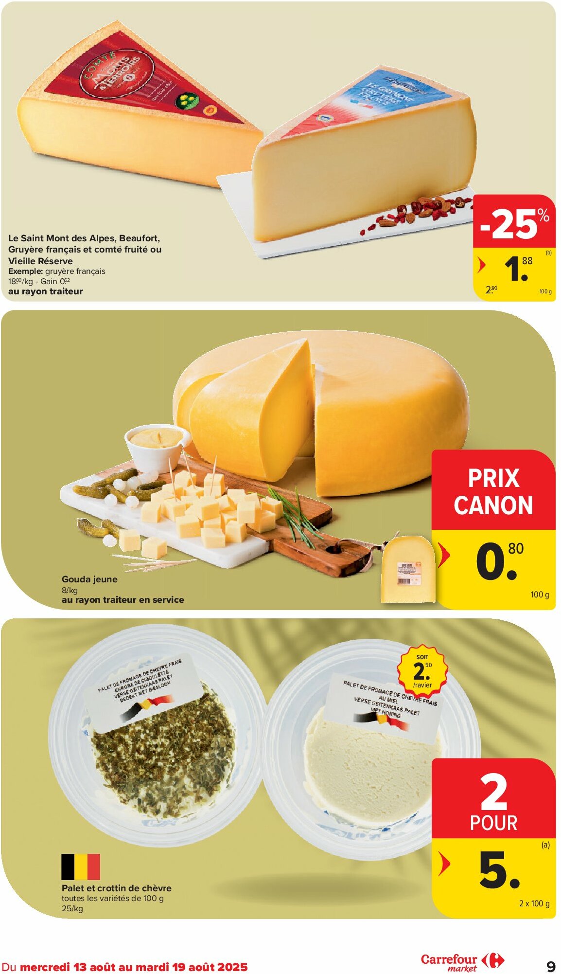 carrefour - Carrefour Market folder geldig vanaf 13/08 - 26/08 - page: 9