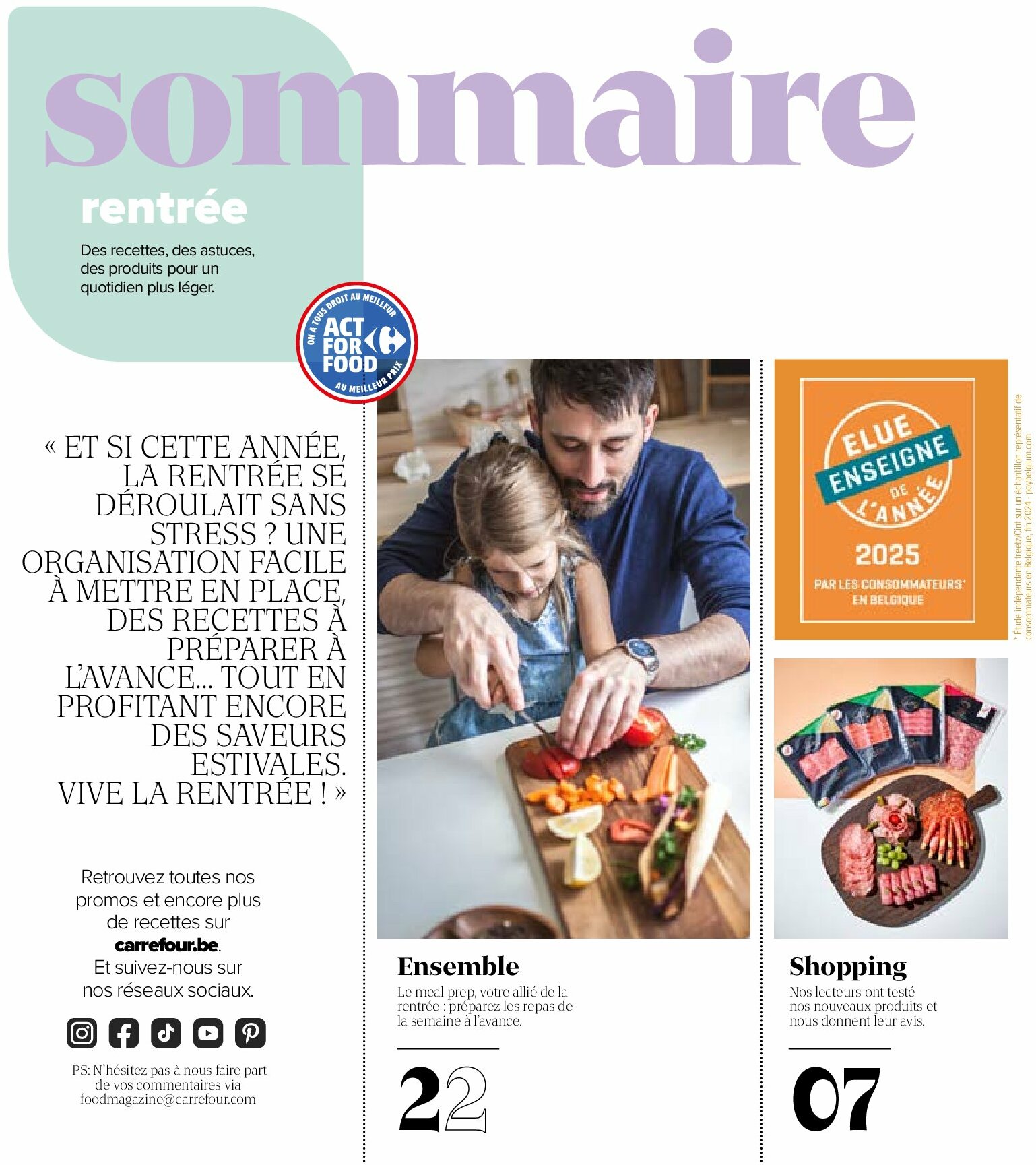 carrefour - Carrefour - Food Magazine folder geldig vanaf 27/08 - 08/10 - page: 4 carrefour - Carrefour - Food Magazine folder geldig vanaf 27/08 - 08/10 - page: 4