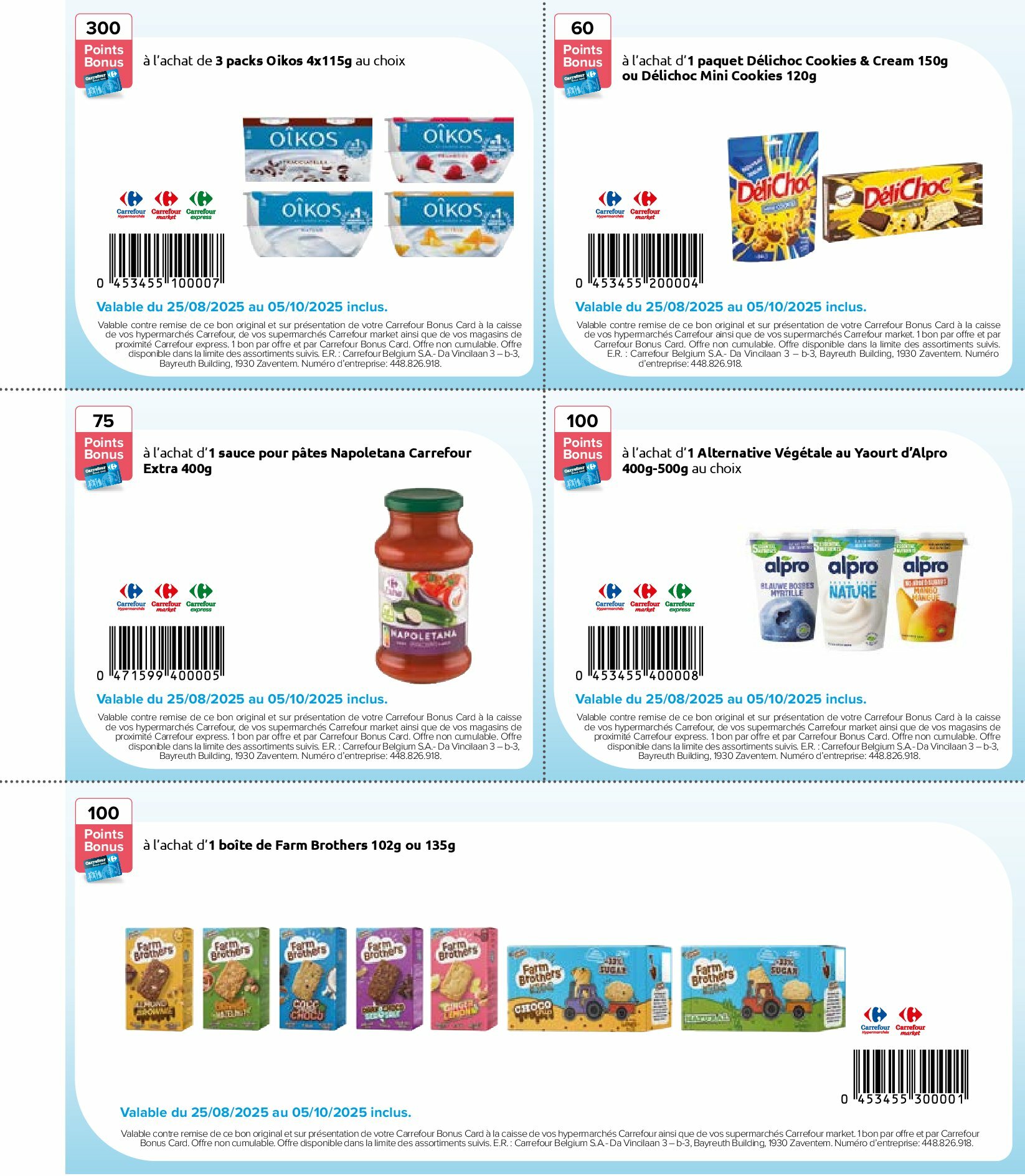 carrefour - Carrefour - Food Magazine folder geldig vanaf 27/08 - 08/10 - page: 63 carrefour - Carrefour - Food Magazine folder geldig vanaf 27/08 - 08/10 - page: 63