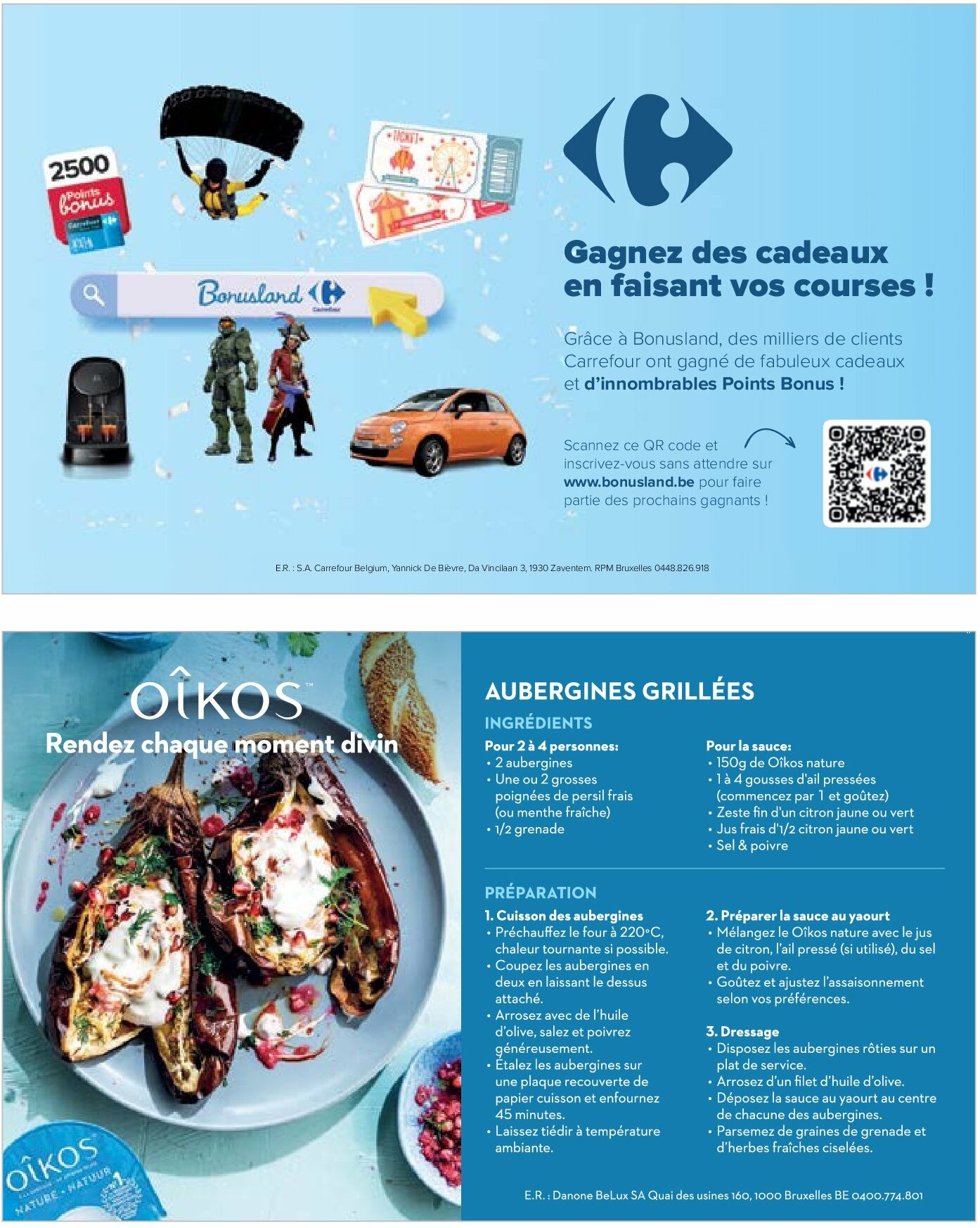 carrefour - Carrefour - Food Magazine folder geldig vanaf 27/08 - 08/10 - page: 55 carrefour - Carrefour - Food Magazine folder geldig vanaf 27/08 - 08/10 - page: 55
