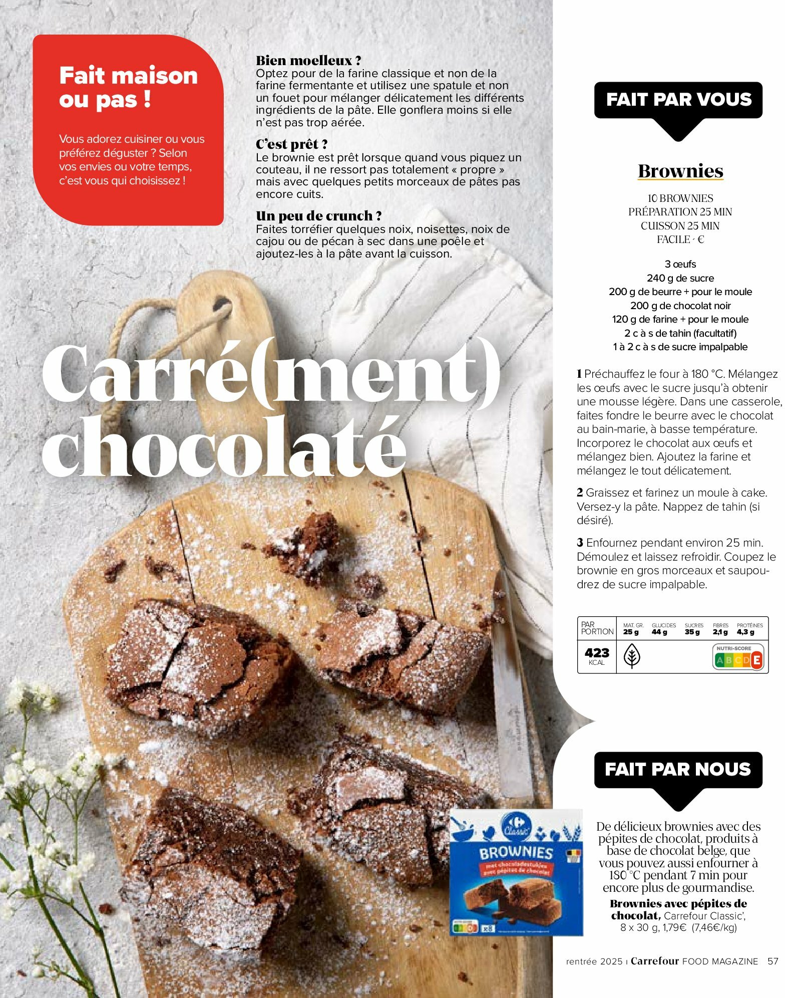 carrefour - Carrefour - Food Magazine folder geldig vanaf 27/08 - 08/10 - page: 57 carrefour - Carrefour - Food Magazine folder geldig vanaf 27/08 - 08/10 - page: 57