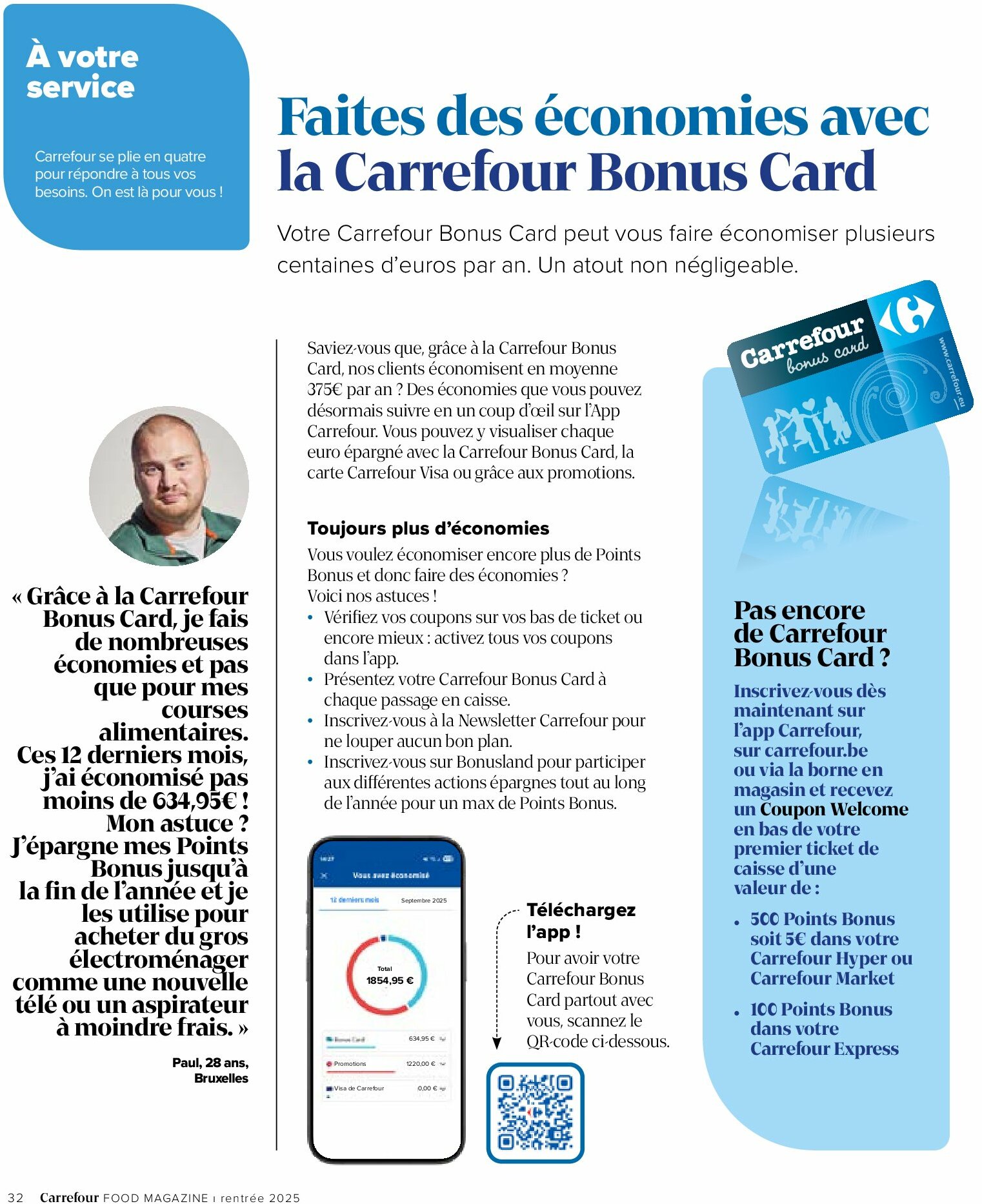 carrefour - Carrefour - Food Magazine folder geldig vanaf 27/08 - 08/10 - page: 32 carrefour - Carrefour - Food Magazine folder geldig vanaf 27/08 - 08/10 - page: 32