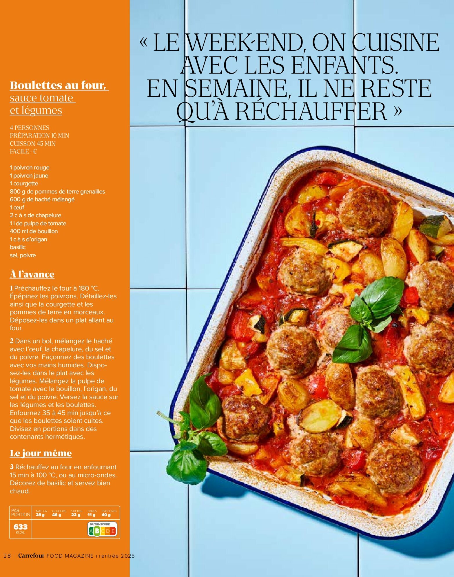 carrefour - Carrefour - Food Magazine folder geldig vanaf 27/08 - 08/10 - page: 28 carrefour - Carrefour - Food Magazine folder geldig vanaf 27/08 - 08/10 - page: 28