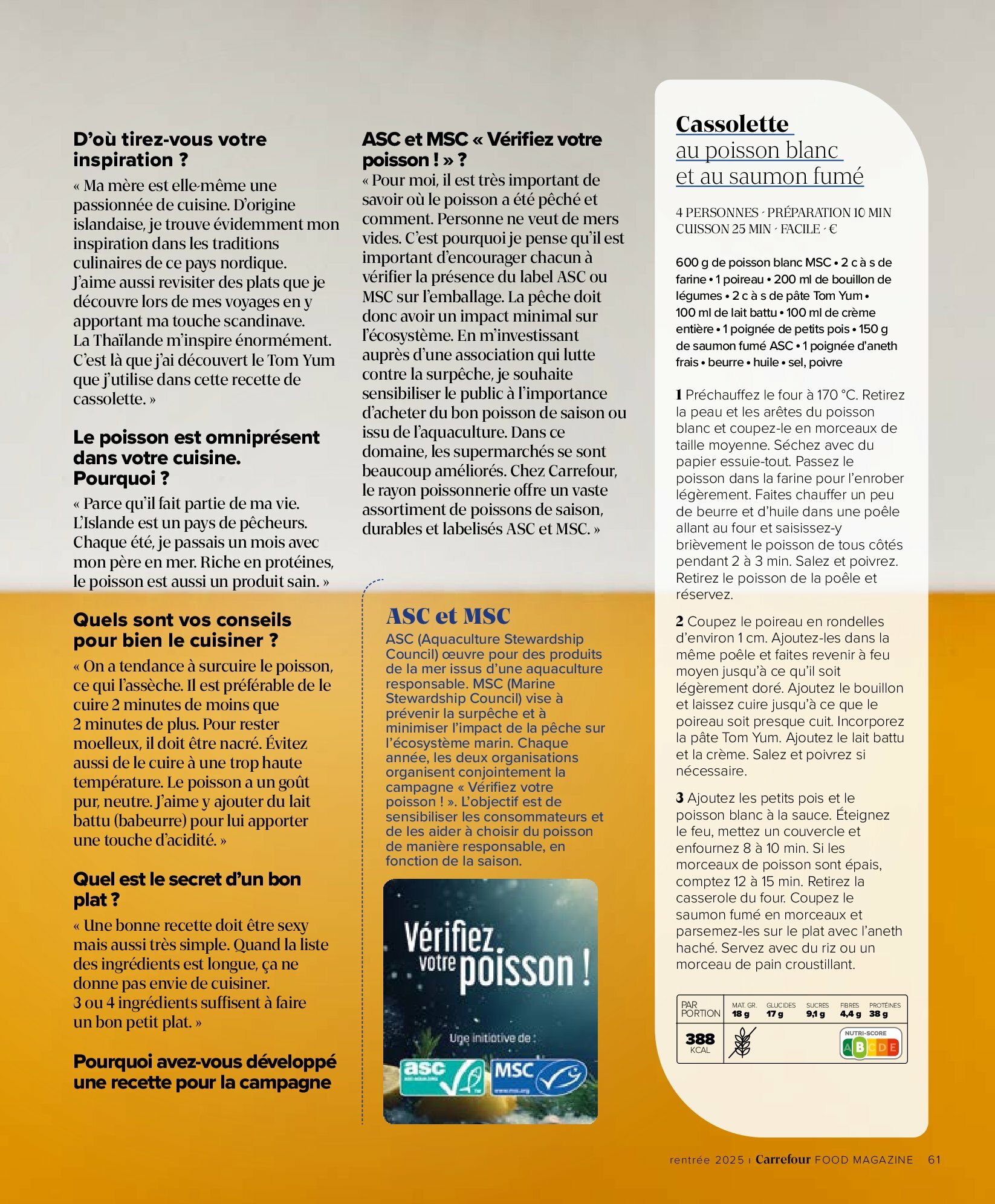 carrefour - Carrefour - Food Magazine folder geldig vanaf 27/08 - 08/10 - page: 61 carrefour - Carrefour - Food Magazine folder geldig vanaf 27/08 - 08/10 - page: 61