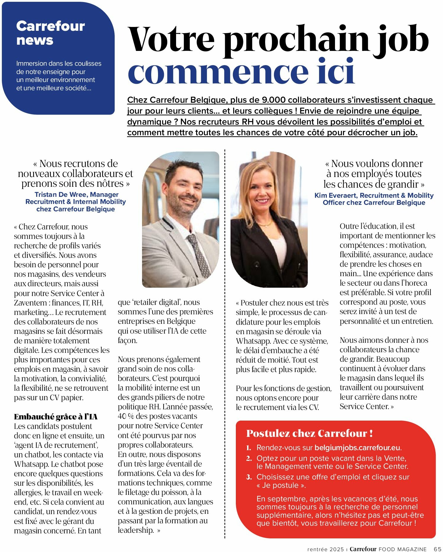 carrefour - Carrefour - Food Magazine folder geldig vanaf 27/08 - 08/10 - page: 65 carrefour - Carrefour - Food Magazine folder geldig vanaf 27/08 - 08/10 - page: 65