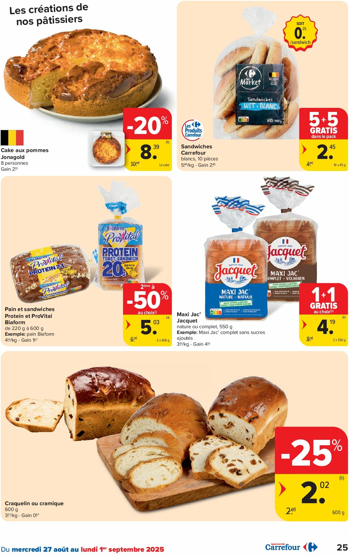 carrefour - Carrefour Hypermarchés folder geldig vanaf 27/08 - 08/09 - page: 25 carrefour - Carrefour Hypermarchés folder geldig vanaf 27/08 - 08/09 - page: 25