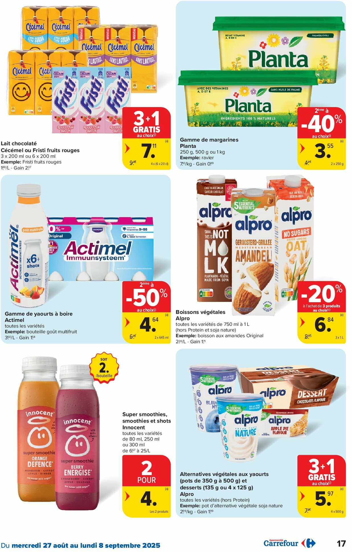 carrefour - Carrefour Hypermarchés folder geldig vanaf 27/08 - 08/09 - page: 17 carrefour - Carrefour Hypermarchés folder geldig vanaf 27/08 - 08/09 - page: 17