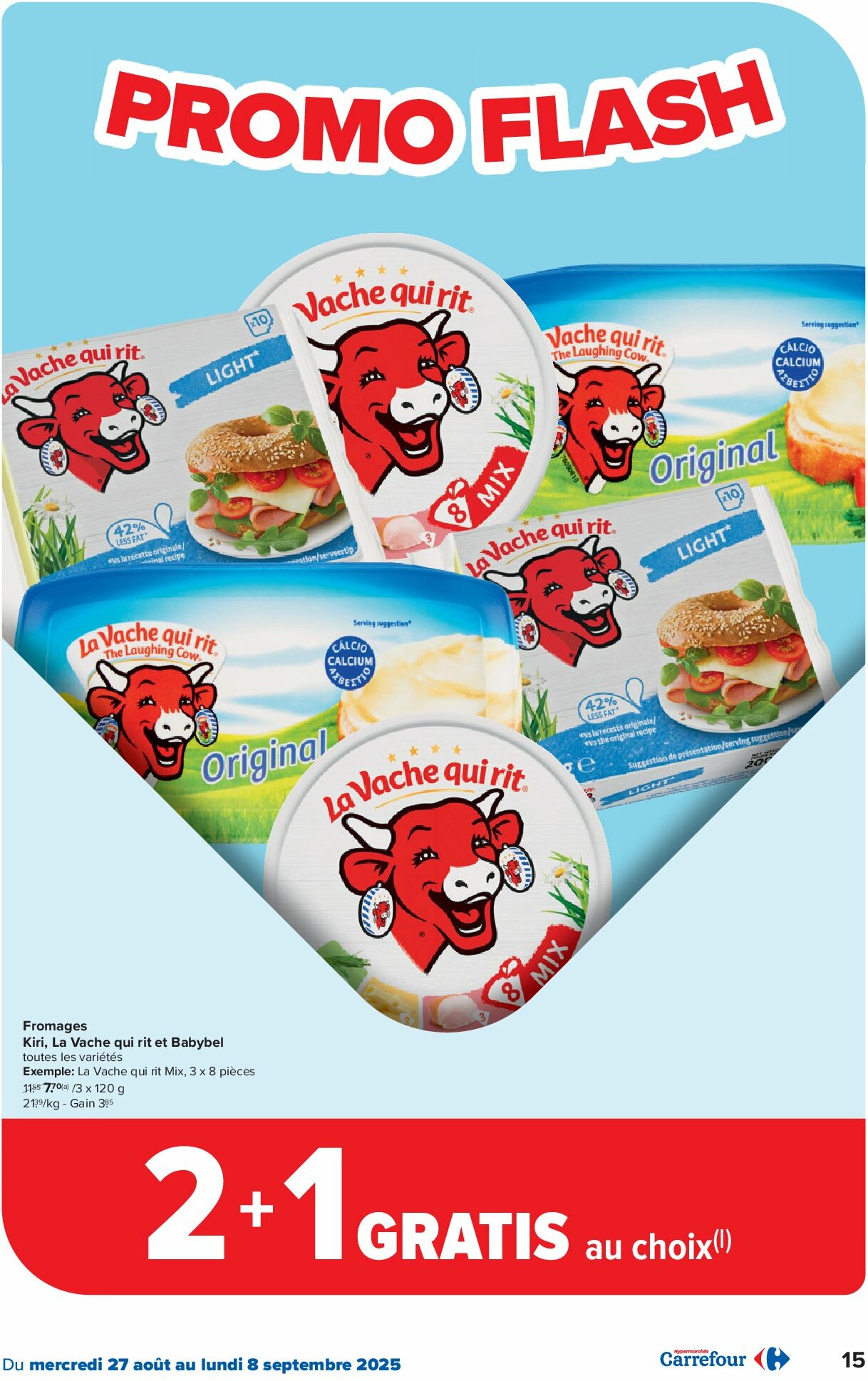 carrefour - Carrefour Hypermarchés folder geldig vanaf 27/08 - 08/09 - page: 15 carrefour - Carrefour Hypermarchés folder geldig vanaf 27/08 - 08/09 - page: 15