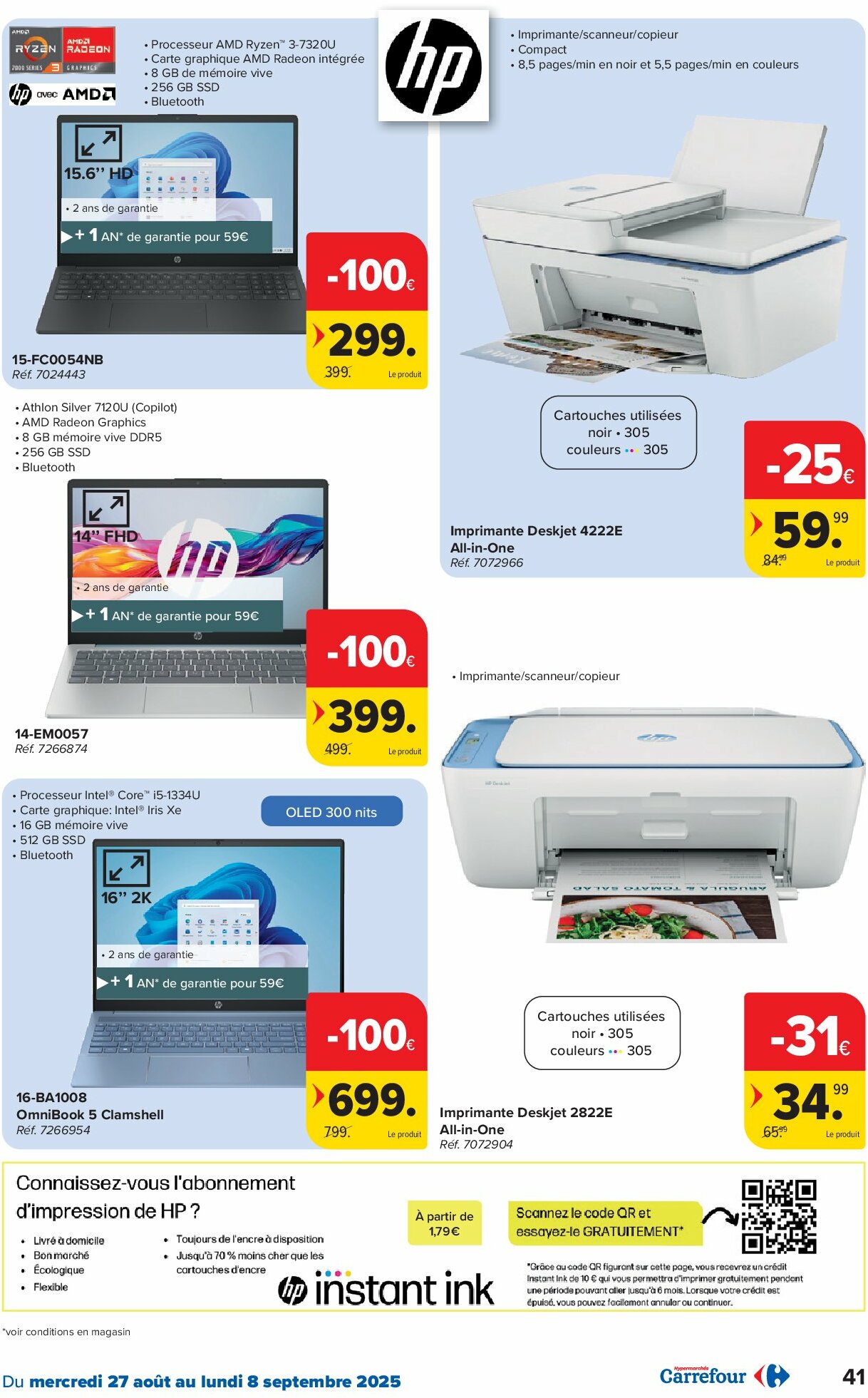 carrefour - Carrefour Hypermarchés folder geldig vanaf 27/08 - 08/09 - page: 41 carrefour - Carrefour Hypermarchés folder geldig vanaf 27/08 - 08/09 - page: 41