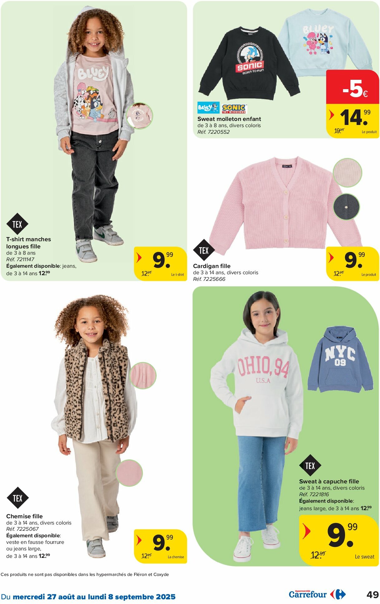carrefour - Carrefour Hypermarchés folder geldig vanaf 27/08 - 08/09 - page: 49 carrefour - Carrefour Hypermarchés folder geldig vanaf 27/08 - 08/09 - page: 49