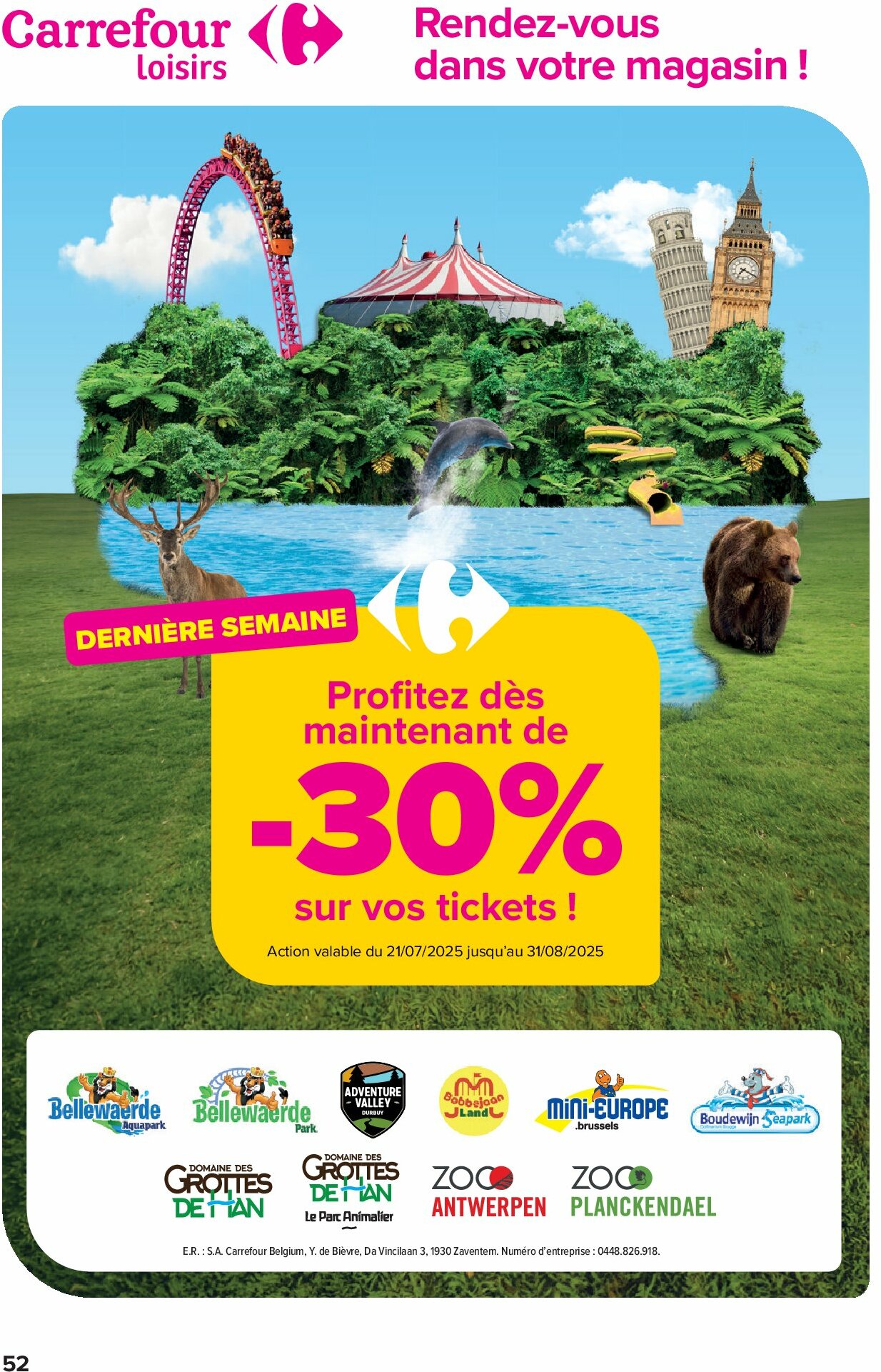 carrefour - Carrefour Hypermarchés folder geldig vanaf 27/08 - 08/09 - page: 52 carrefour - Carrefour Hypermarchés folder geldig vanaf 27/08 - 08/09 - page: 52