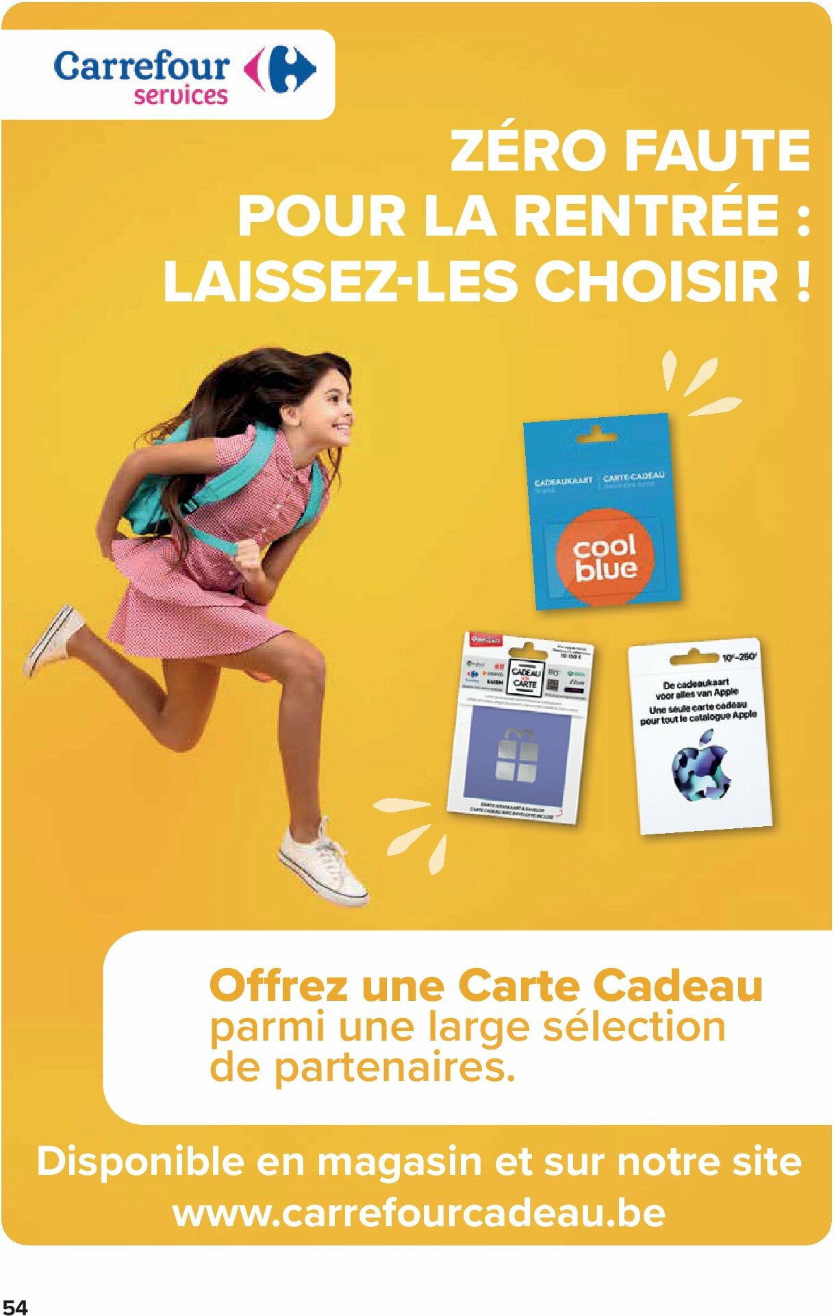 carrefour - Carrefour Hypermarchés folder geldig vanaf 27/08 - 08/09 - page: 54 carrefour - Carrefour Hypermarchés folder geldig vanaf 27/08 - 08/09 - page: 54