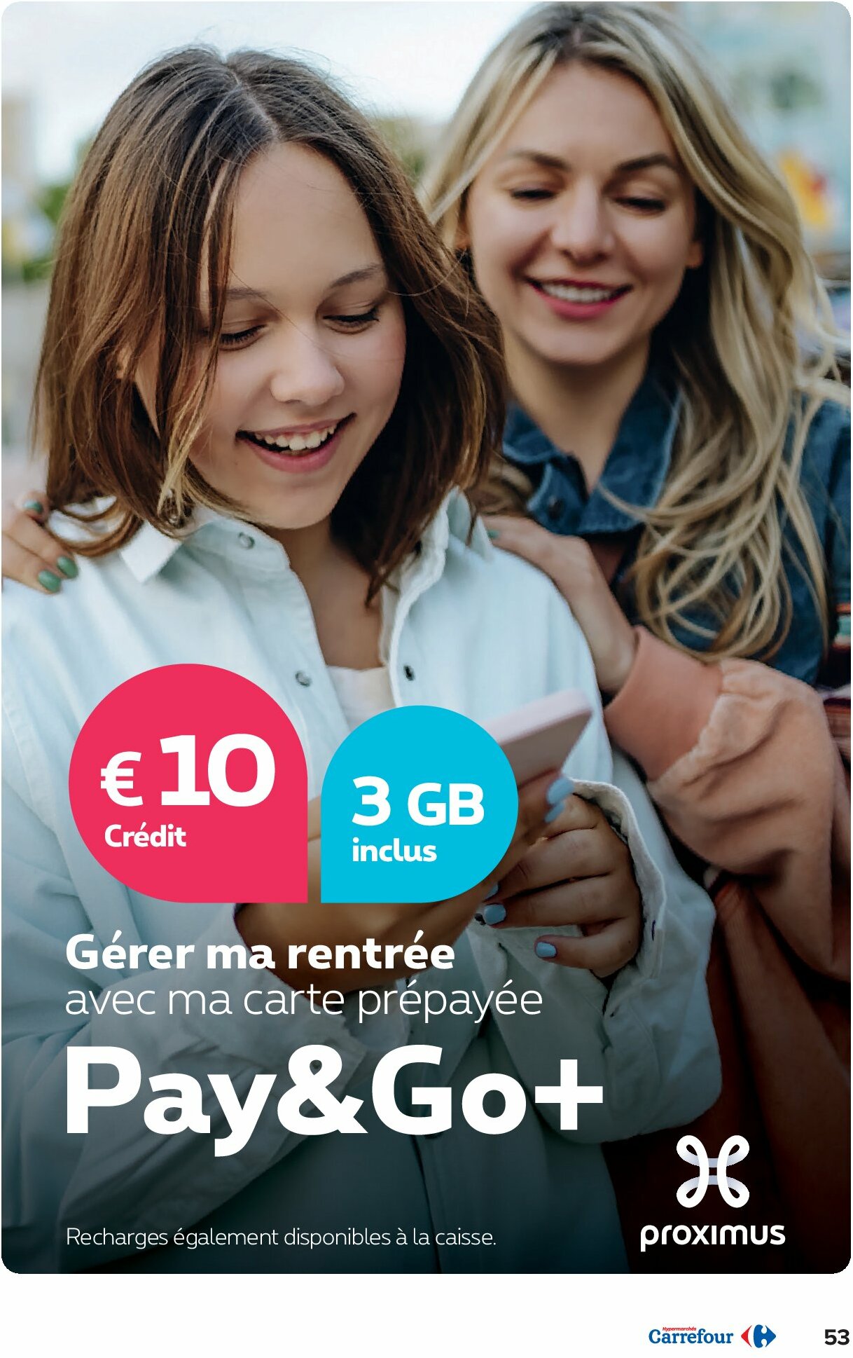carrefour - Carrefour Hypermarchés folder geldig vanaf 27/08 - 08/09 - page: 53 carrefour - Carrefour Hypermarchés folder geldig vanaf 27/08 - 08/09 - page: 53