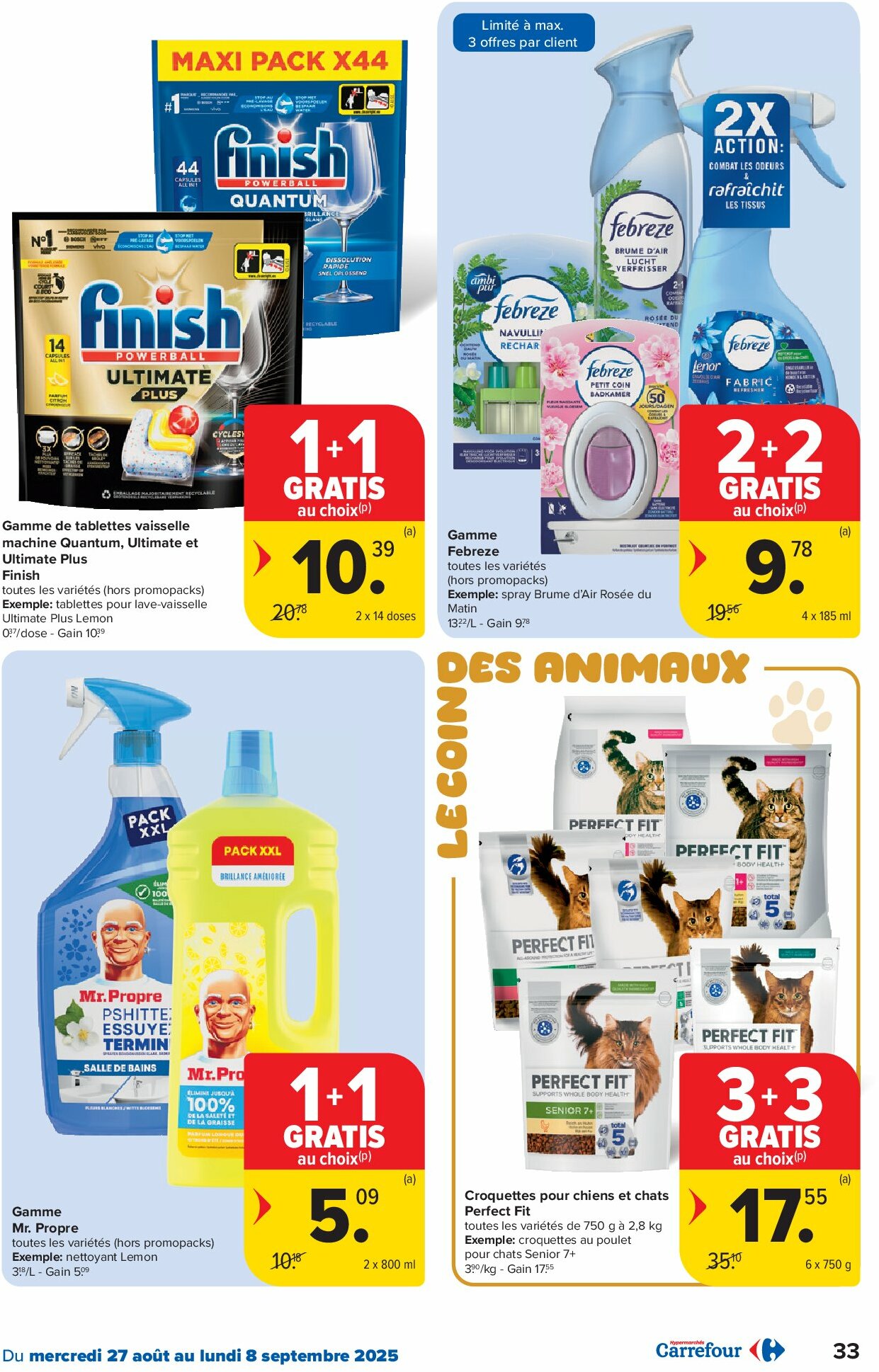 carrefour - Carrefour Hypermarchés folder geldig vanaf 27/08 - 08/09 - page: 33 carrefour - Carrefour Hypermarchés folder geldig vanaf 27/08 - 08/09 - page: 33