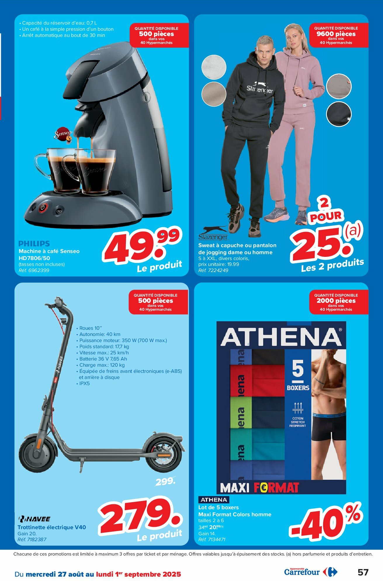 carrefour - Carrefour Hypermarchés folder geldig vanaf 27/08 - 08/09 - page: 57 carrefour - Carrefour Hypermarchés folder geldig vanaf 27/08 - 08/09 - page: 57