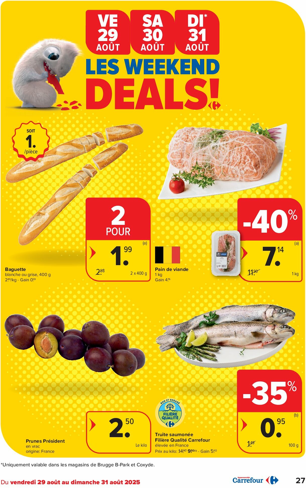 carrefour - Carrefour Hypermarchés folder geldig vanaf 27/08 - 08/09 - page: 27 carrefour - Carrefour Hypermarchés folder geldig vanaf 27/08 - 08/09 - page: 27