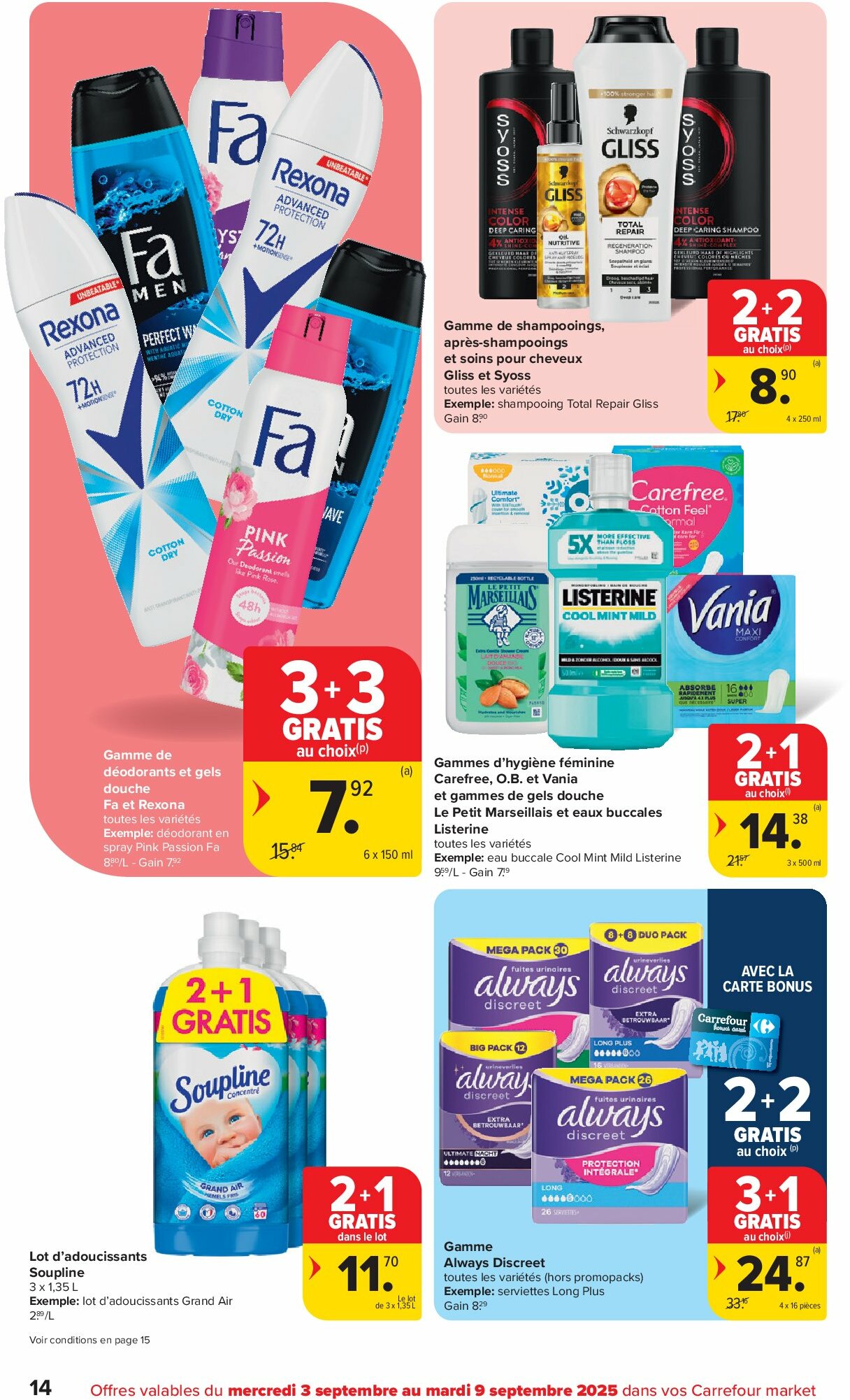 carrefour - Carrefour Market folder geldig vanaf 03/09 - 09/09 - page: 14