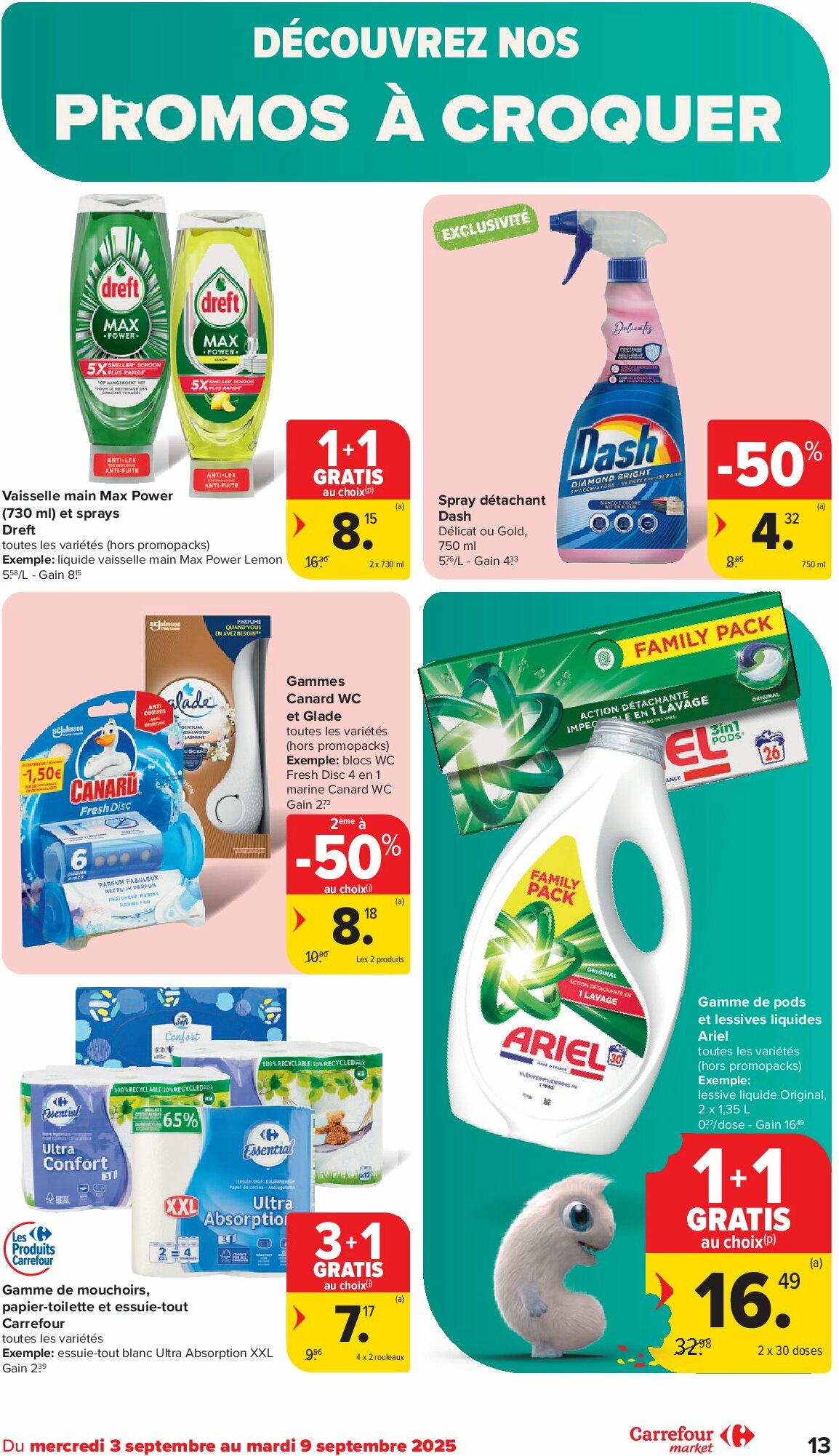 carrefour - Carrefour Market folder geldig vanaf 03/09 - 09/09 - page: 13