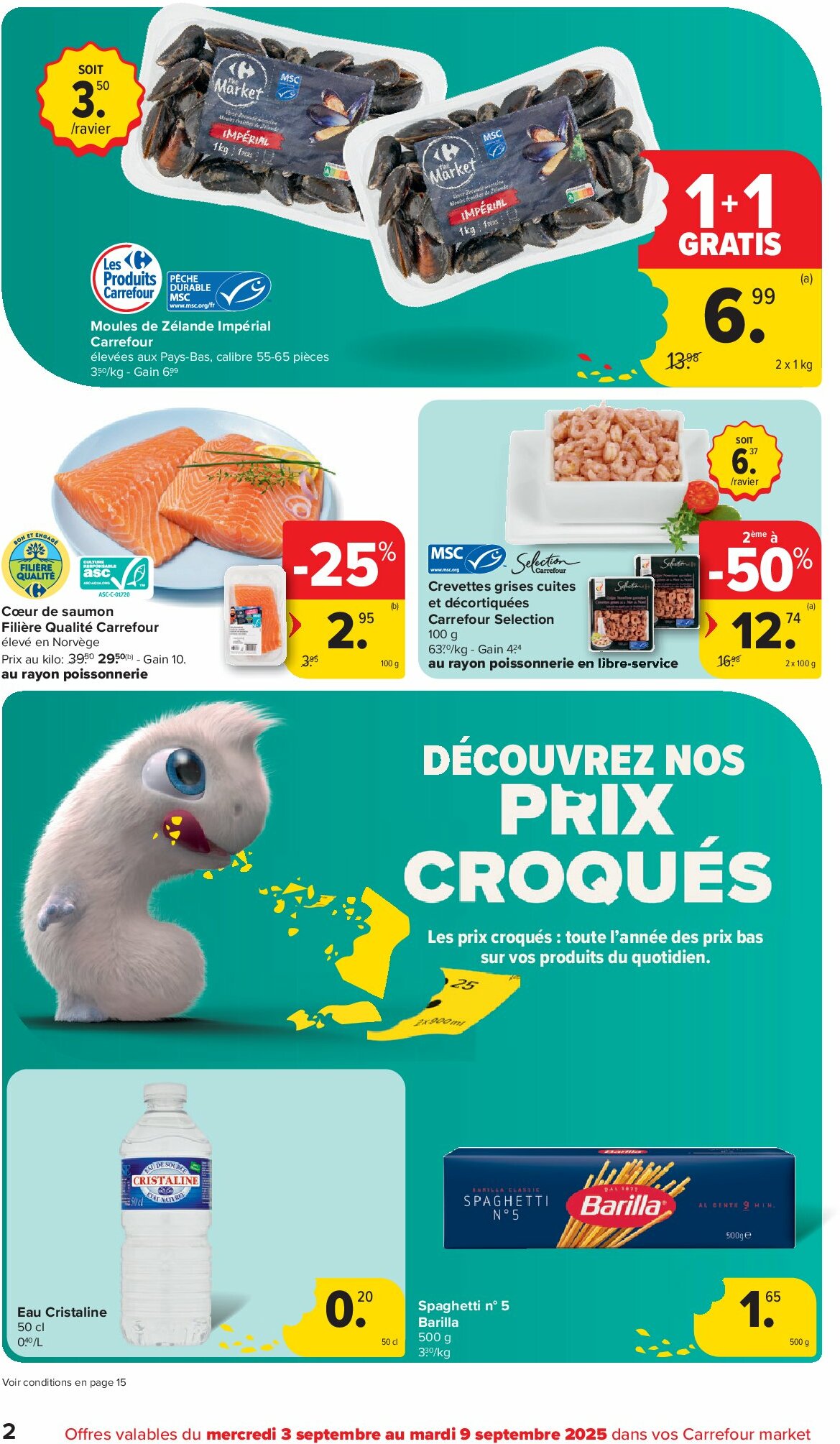 carrefour - Carrefour Market folder geldig vanaf 03/09 - 09/09 - page: 2
