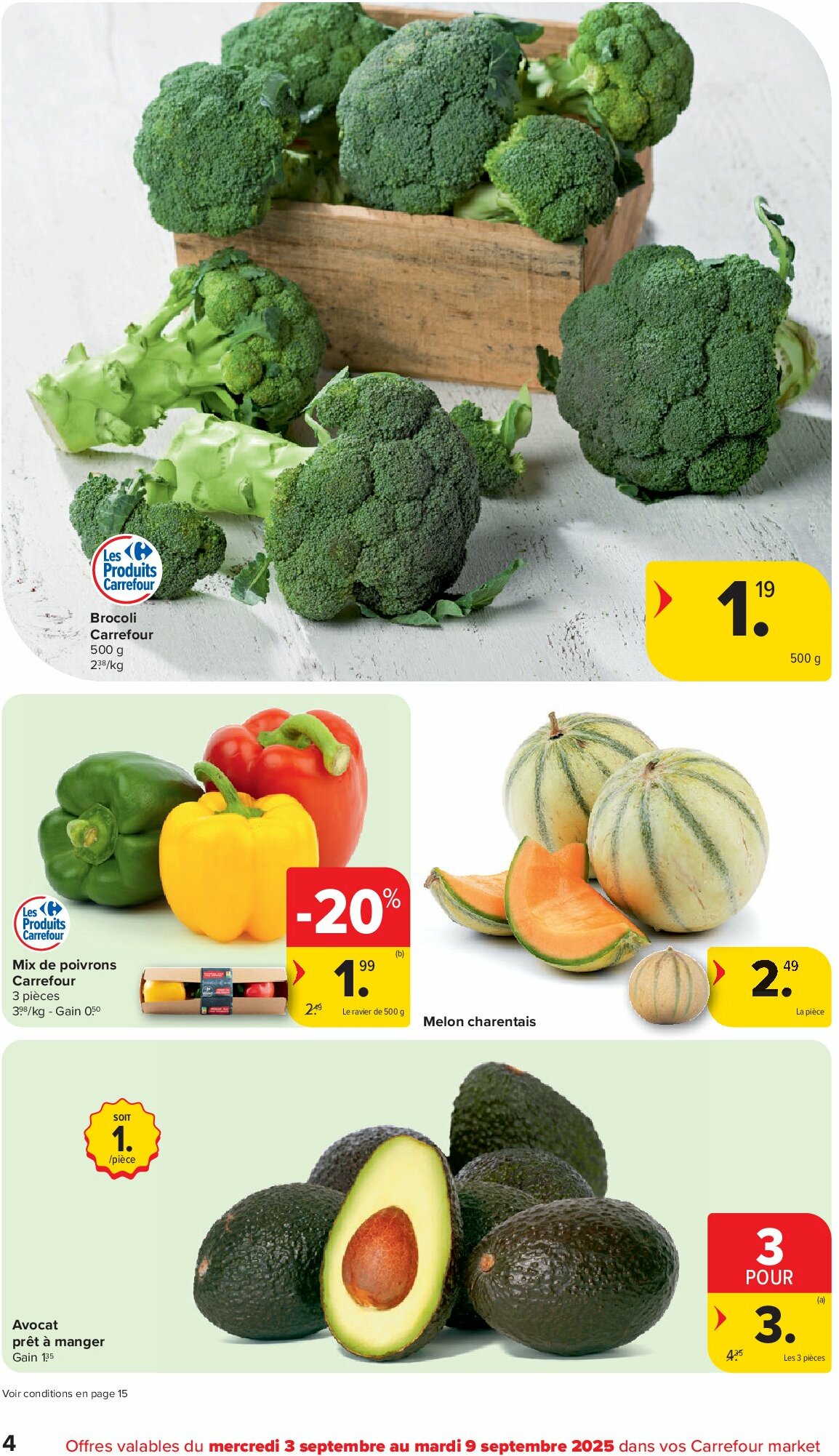 carrefour - Carrefour Market folder geldig vanaf 03/09 - 09/09 - page: 4