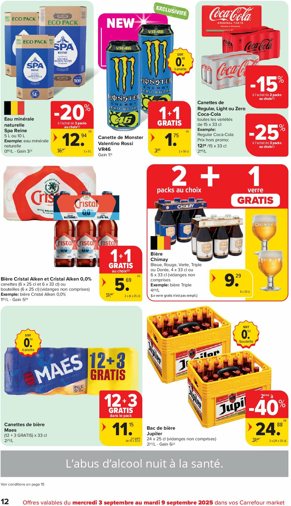 carrefour - Carrefour Market folder geldig vanaf 03/09 - 09/09 - page: 12