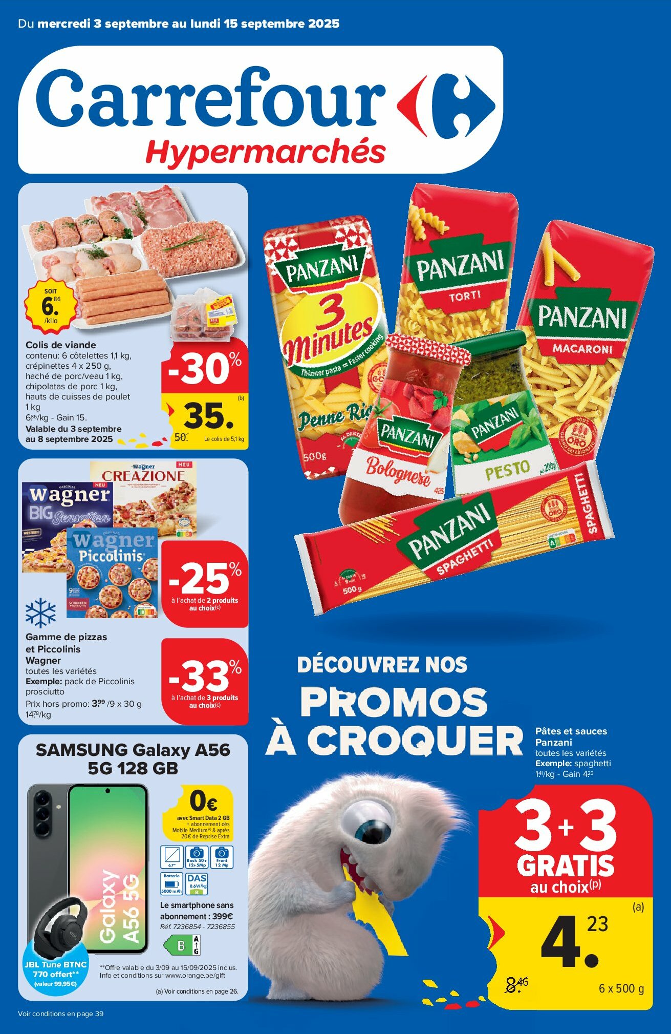 carrefour - Carrefour Hypermarchés folder geldig vanaf 03/09 - 15/09