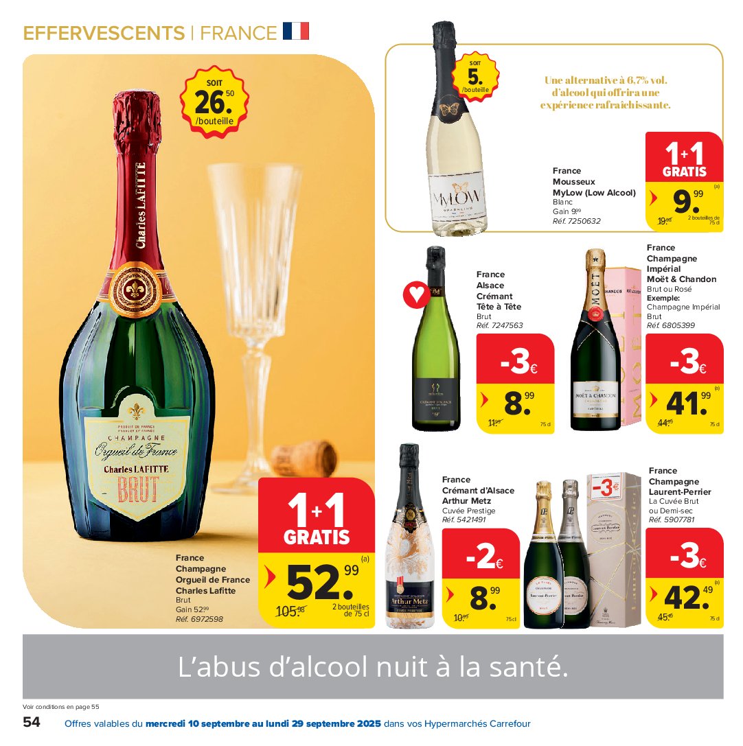 carrefour - Carrefour - Foire aux vins folder geldig vanaf 10/09 - 29/09 - page: 54 carrefour - Carrefour - Foire aux vins folder geldig vanaf 10/09 - 29/09 - page: 54