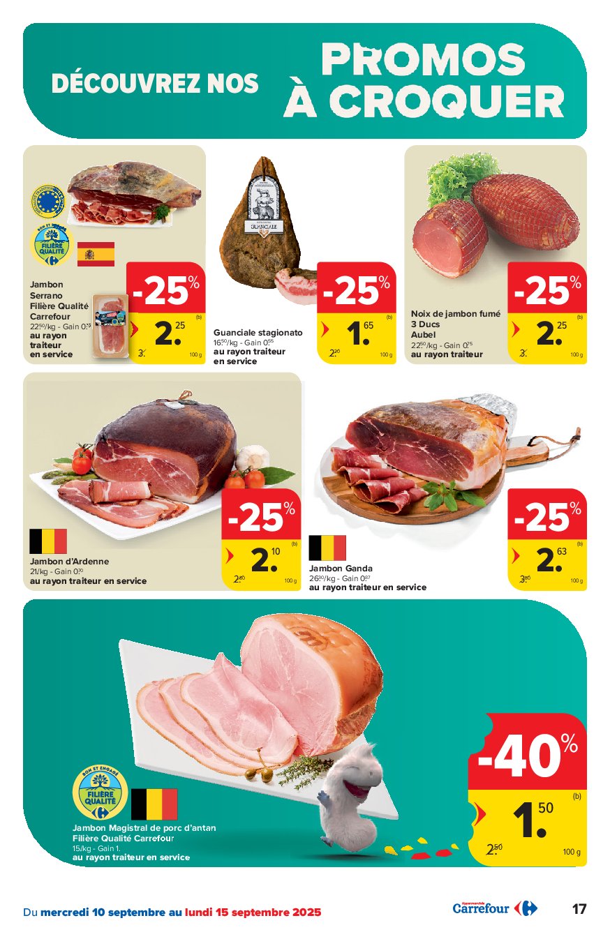 carrefour - Carrefour Hypermarchés folder geldig vanaf 10/09 - 22/09 - page: 17