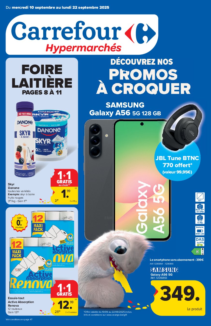 carrefour - Carrefour Hypermarchés folder geldig vanaf 10/09 - 22/09