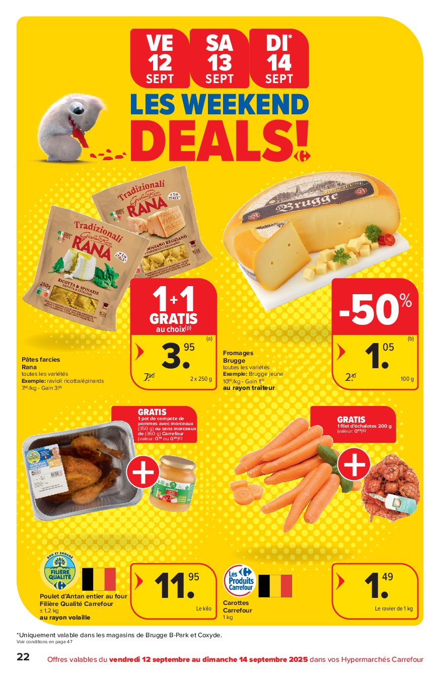 carrefour - Carrefour Hypermarchés folder geldig vanaf 10/09 - 22/09 - page: 22