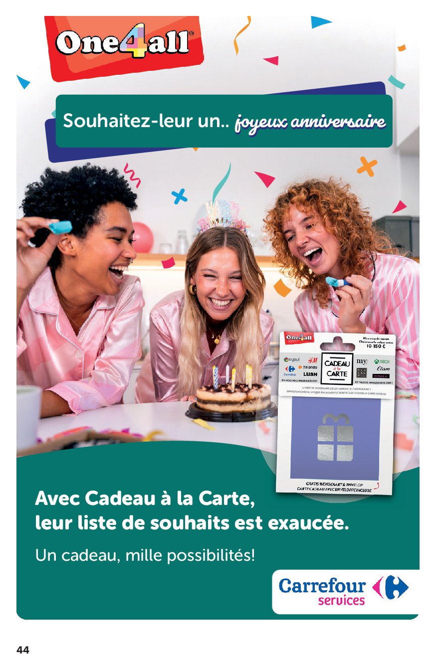 carrefour - Carrefour Hypermarchés folder geldig vanaf 10/09 - 22/09 - page: 44