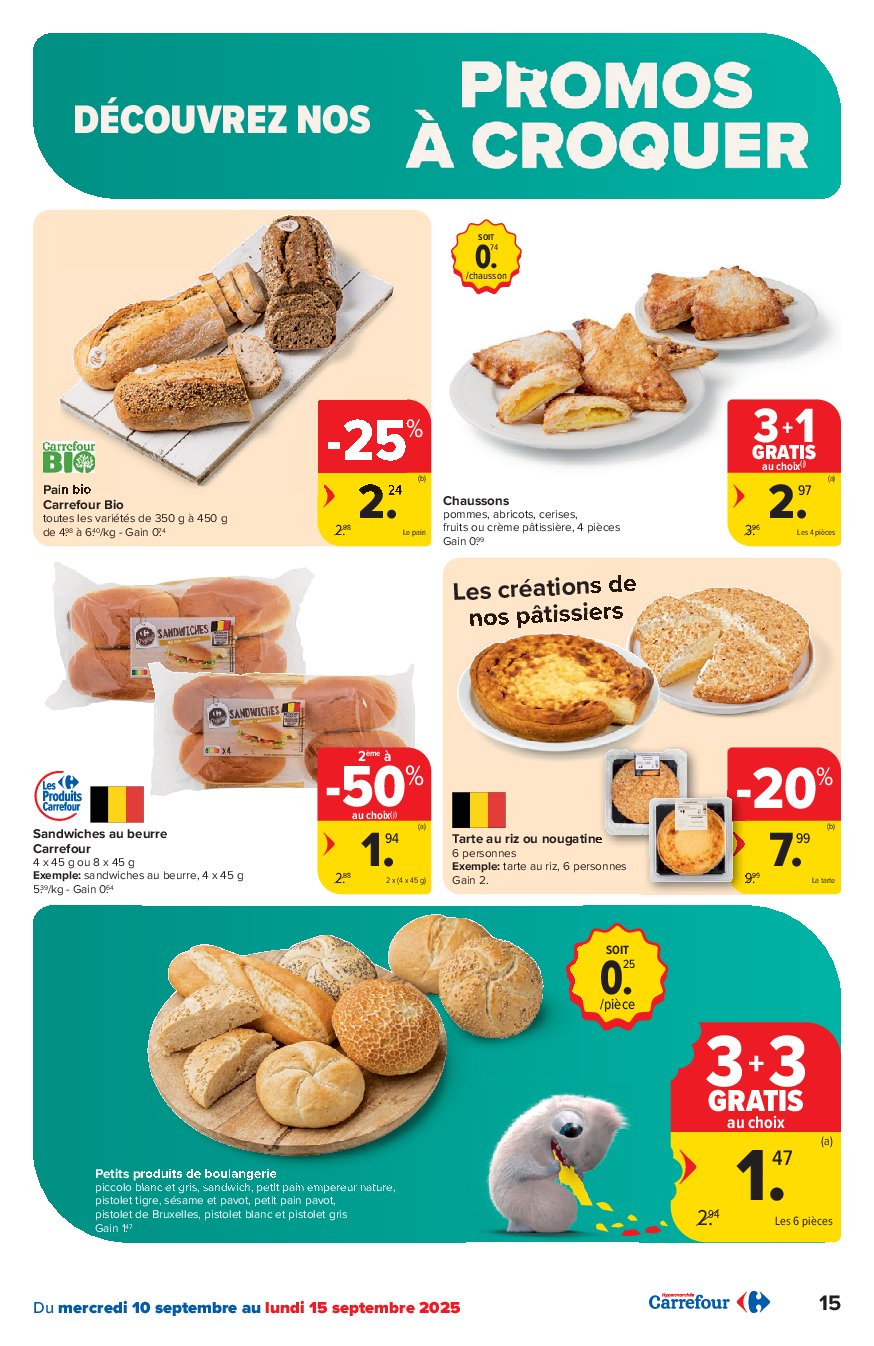 carrefour - Carrefour Hypermarchés folder geldig vanaf 10/09 - 22/09 - page: 15