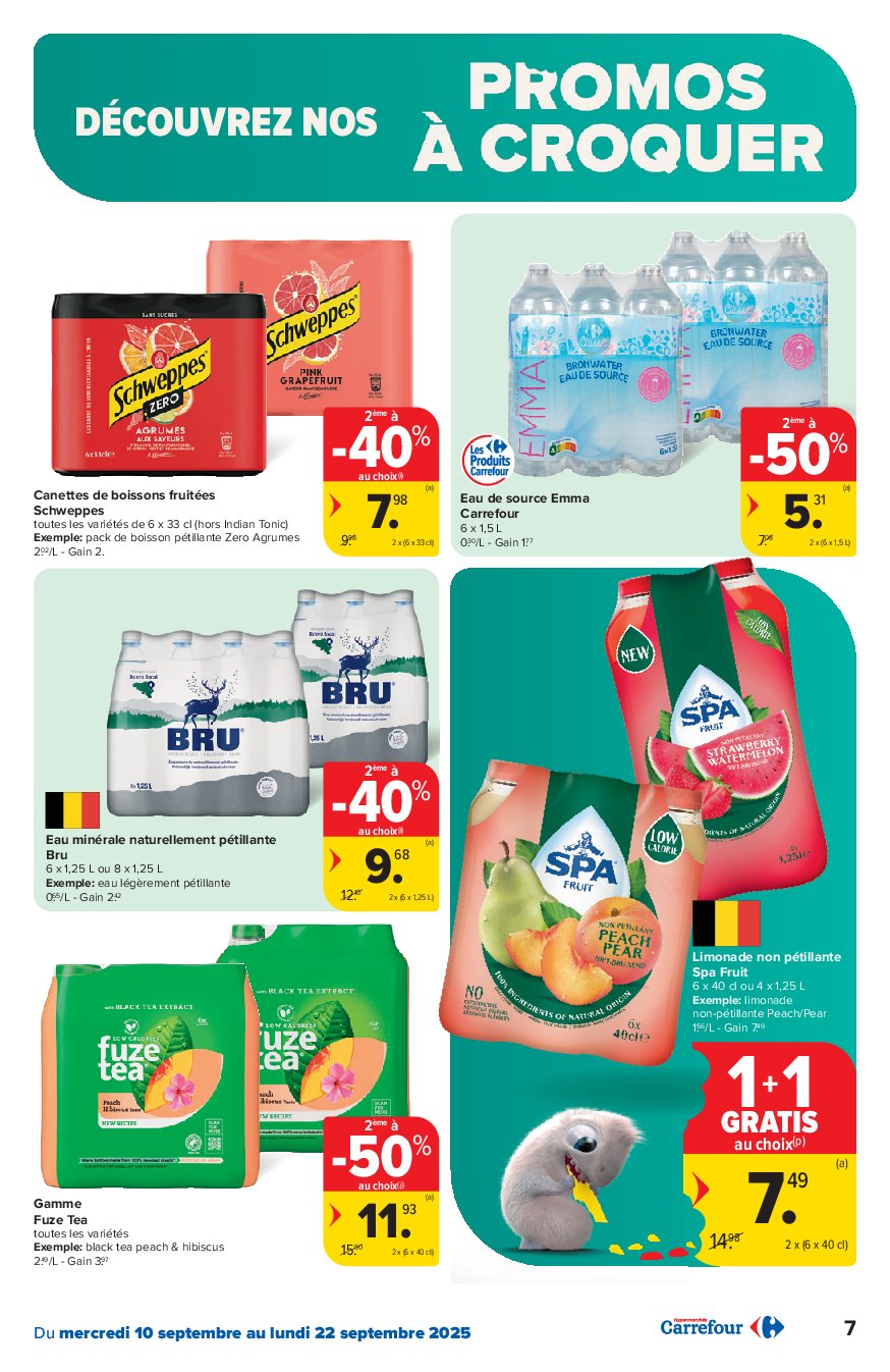 carrefour - Carrefour Hypermarchés folder geldig vanaf 10/09 - 22/09 - page: 7