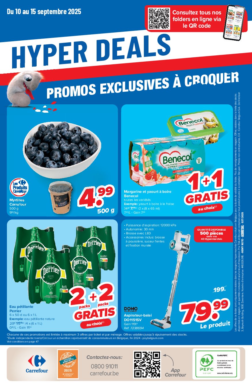 carrefour - Carrefour Hypermarchés folder geldig vanaf 10/09 - 22/09 - page: 48