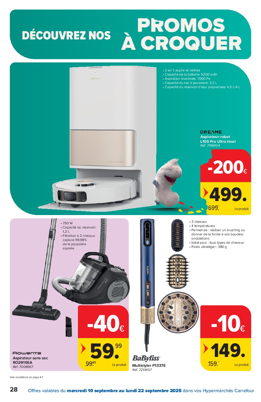 carrefour - Carrefour Hypermarchés folder geldig vanaf 10/09 - 22/09 - page: 28